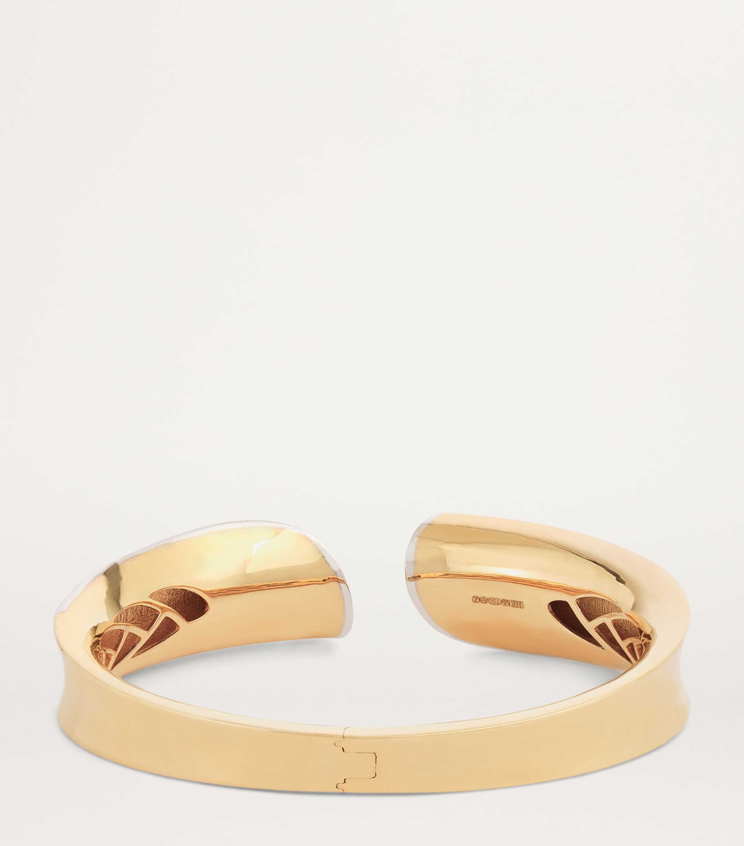 Yellow Gold and Diamond Margareta Bangle YELLOW GOLD Image 3