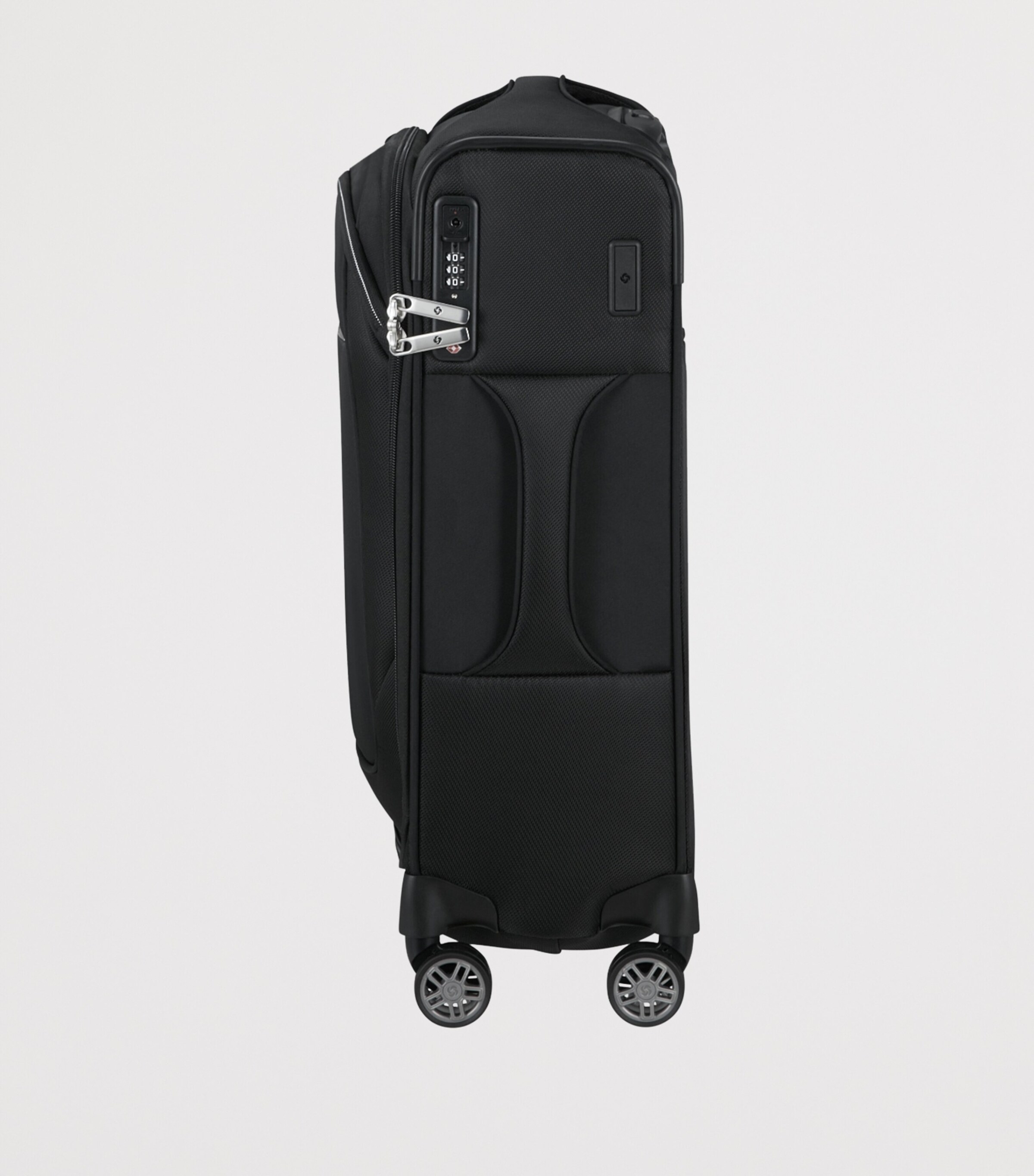 Expandable Re-Lite Spinner Suitcase (55cm) BLACK 1041 Image 9