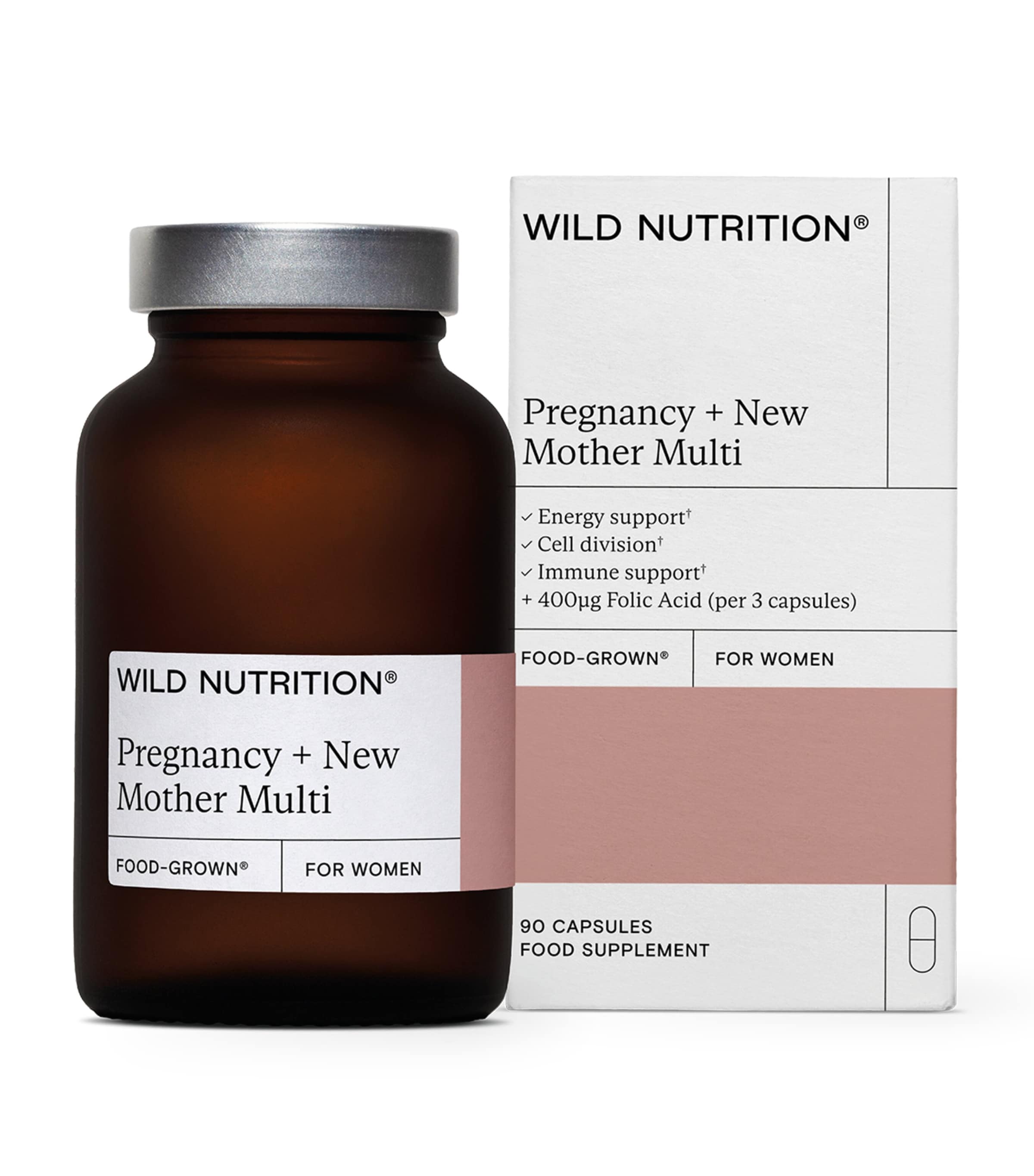 Wild Nutrition Food-grown® Pregnancy + New Mother Multi