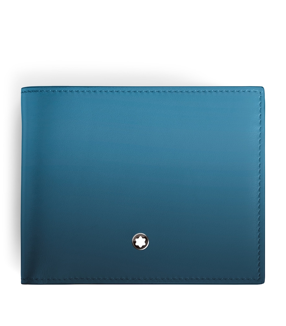 Leather Meisterstück Wallet SMOKEY BLUE Image 1