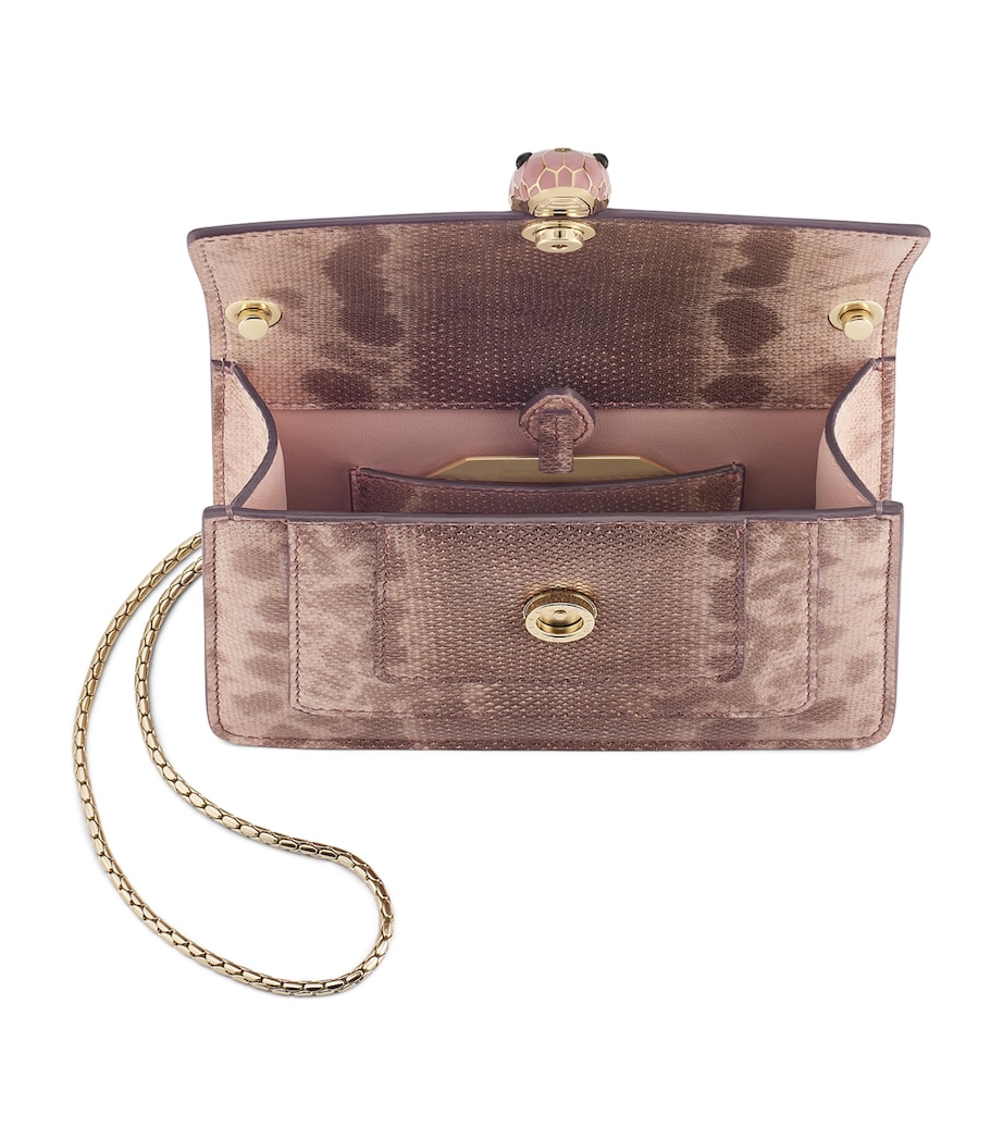 Mini Karung Serpenti Forever Cross-Body Bag BEIGE LIGHT Image 6