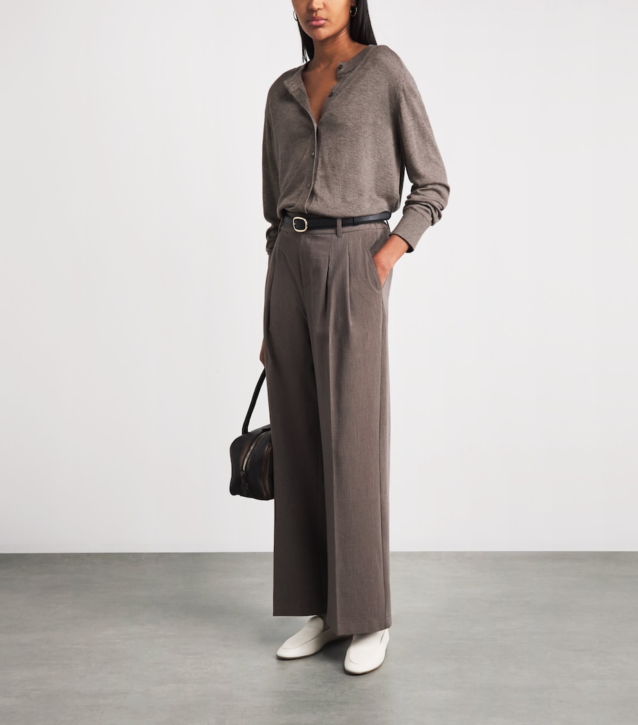 Varley Womens Fairfax Cardigan Cinder Marl Image 2