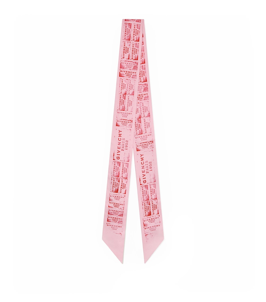 Silk Stamp Bandeau PINK/RED Image 1