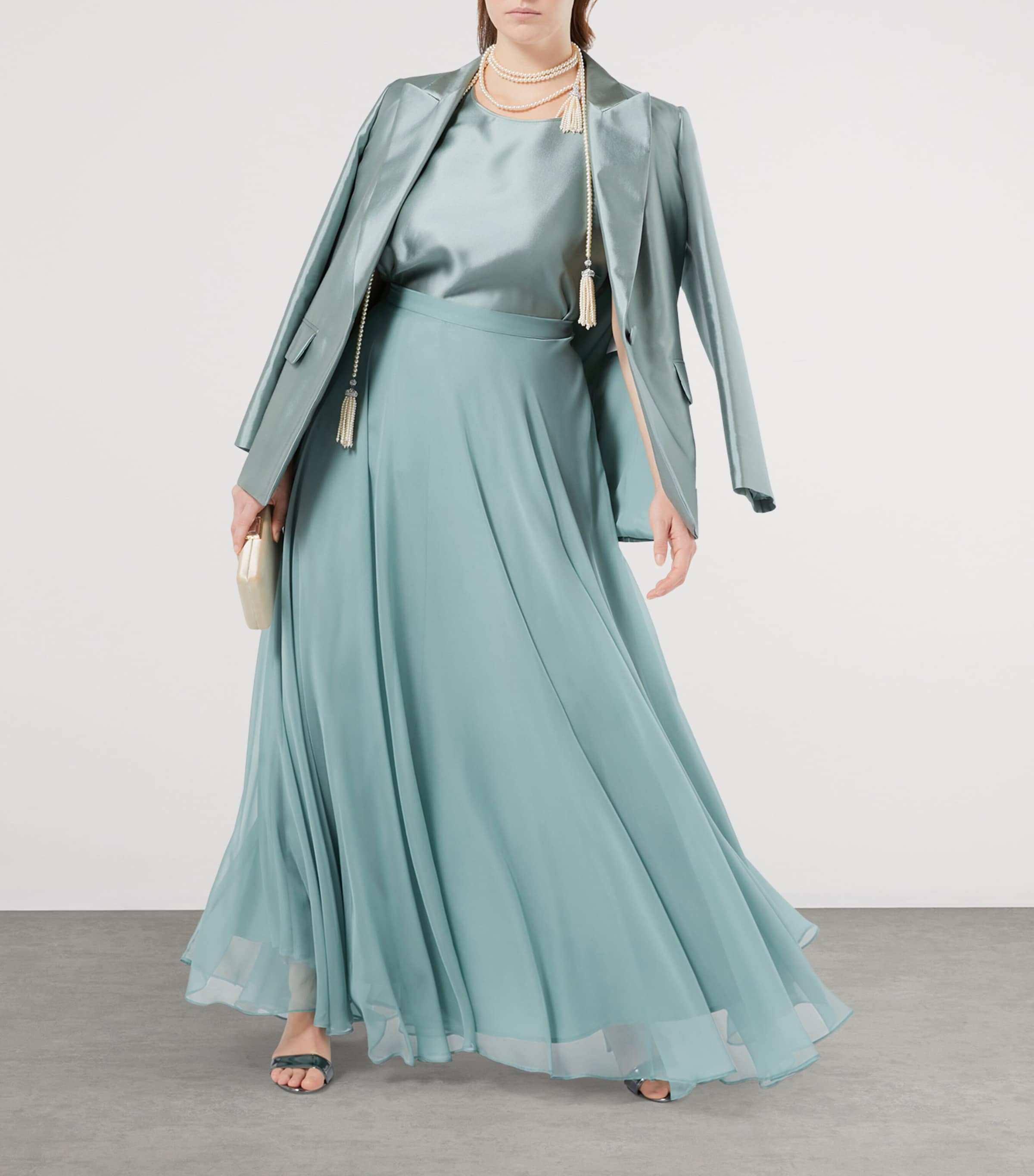 Silk-Blend Baruffa Blazer JADE Image 4