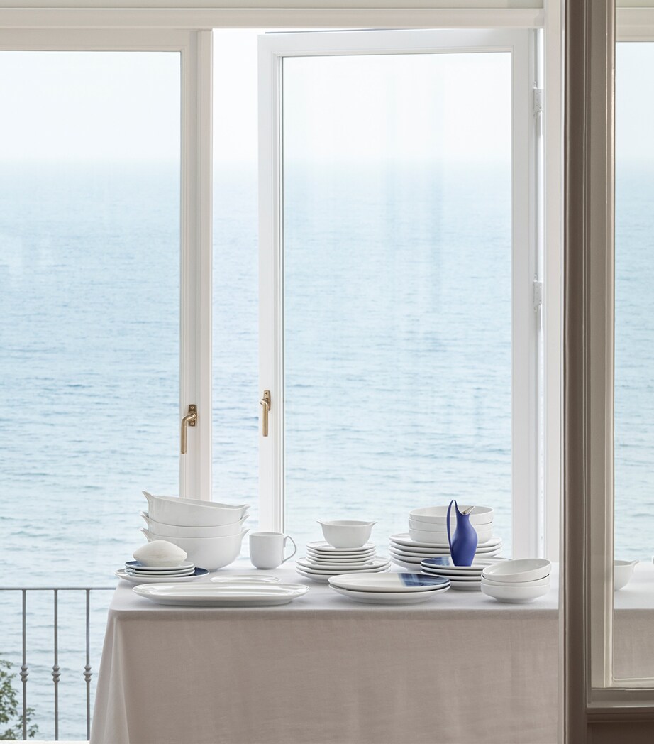 Georg Jensen Large Koppel Serving Bowl (22cm) White Image 4