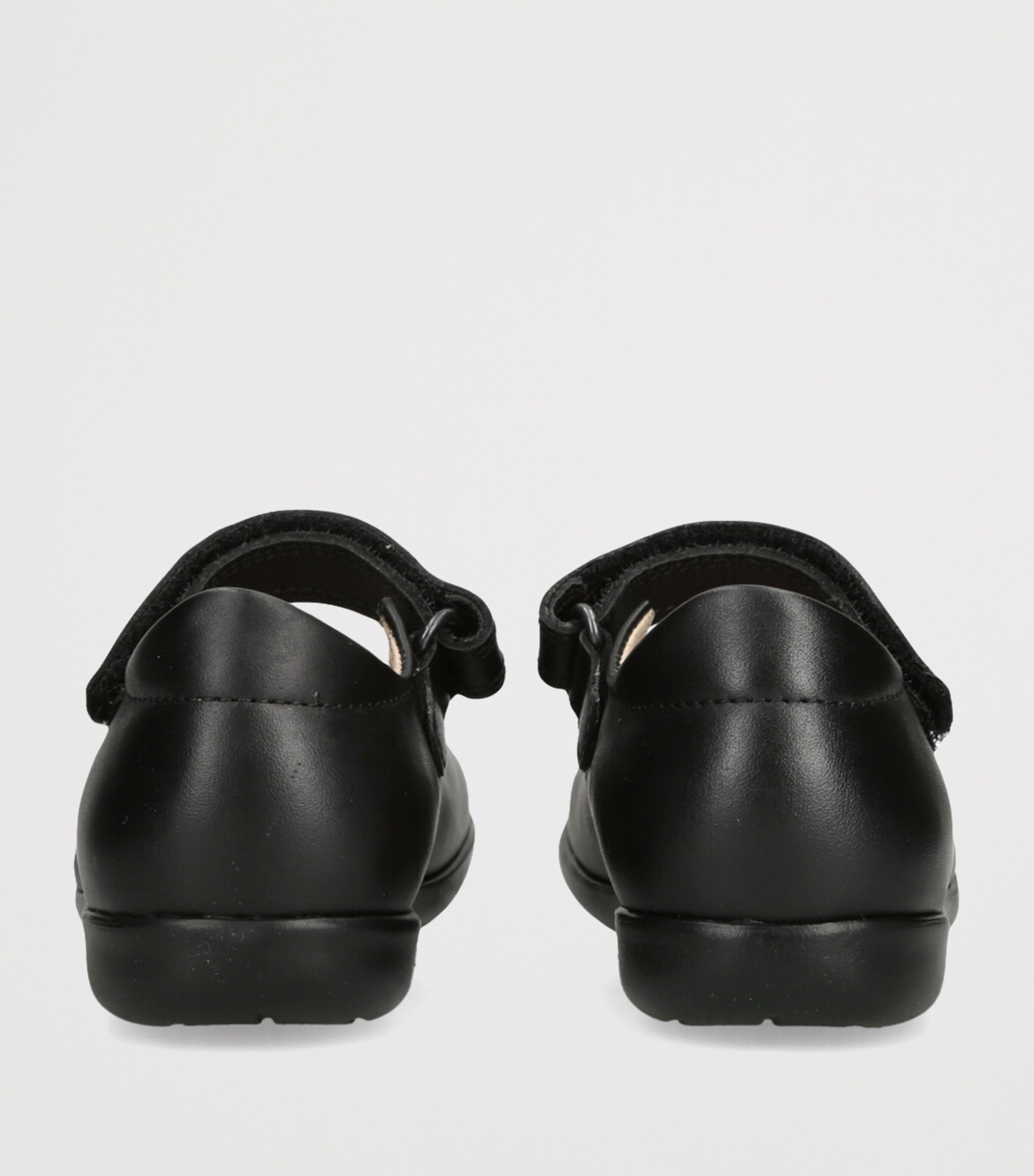 Leather Emily School Shoes BLACK Image 2
