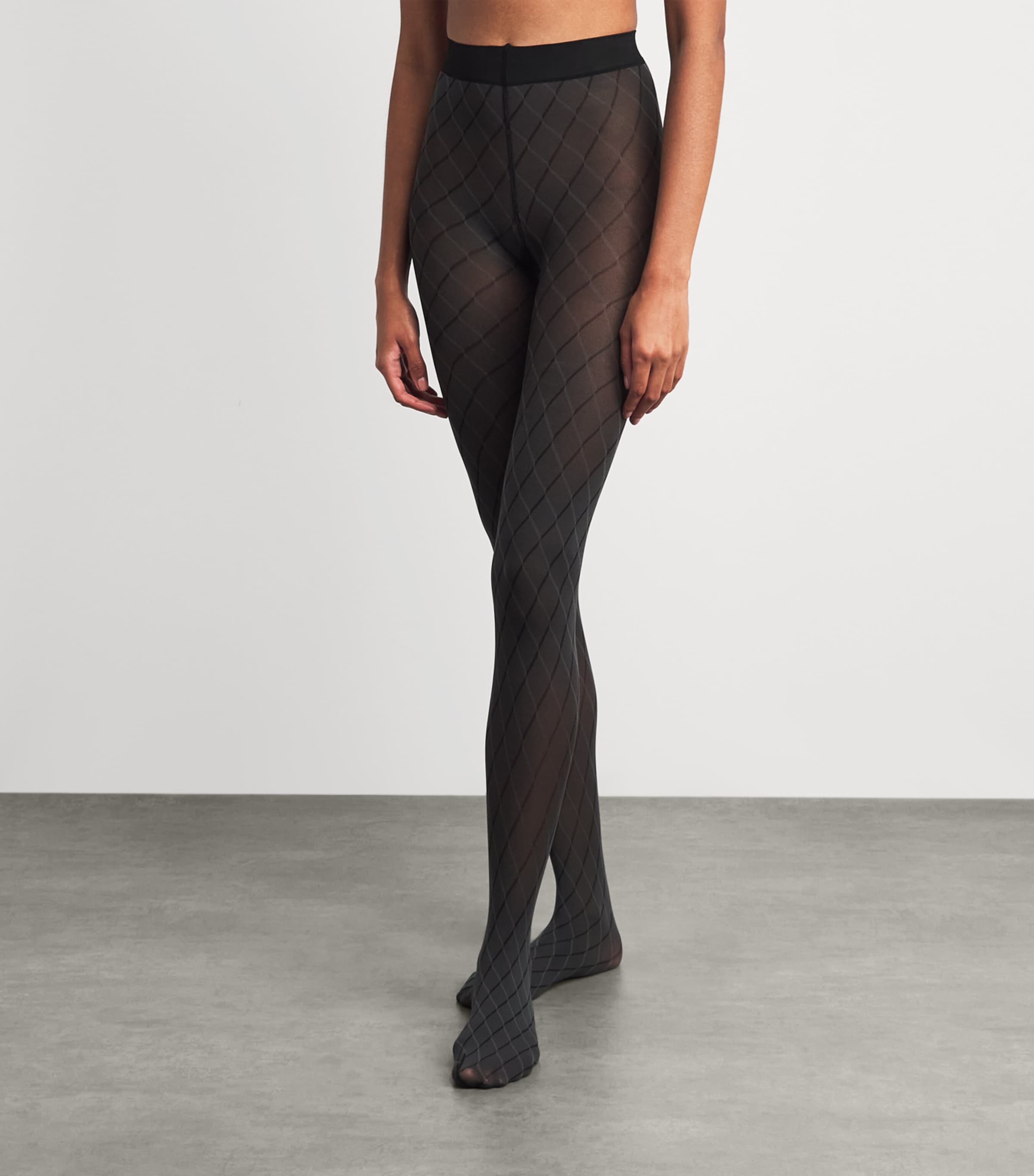 Falke Womens Intrigue 30 Tights Carbon Image 2
