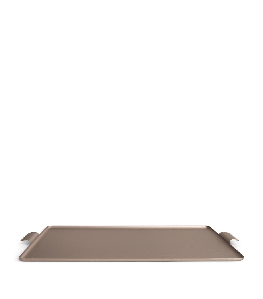 Pressed Serving Tray (35cm x 52cm) MOCHA Image 1