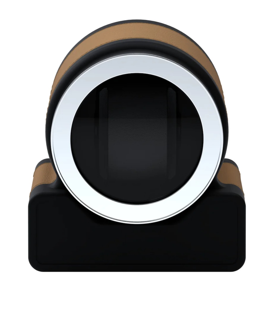 Scatola Del Tempo Leather Rotor One Automatic Watch Winder Brown Image 2