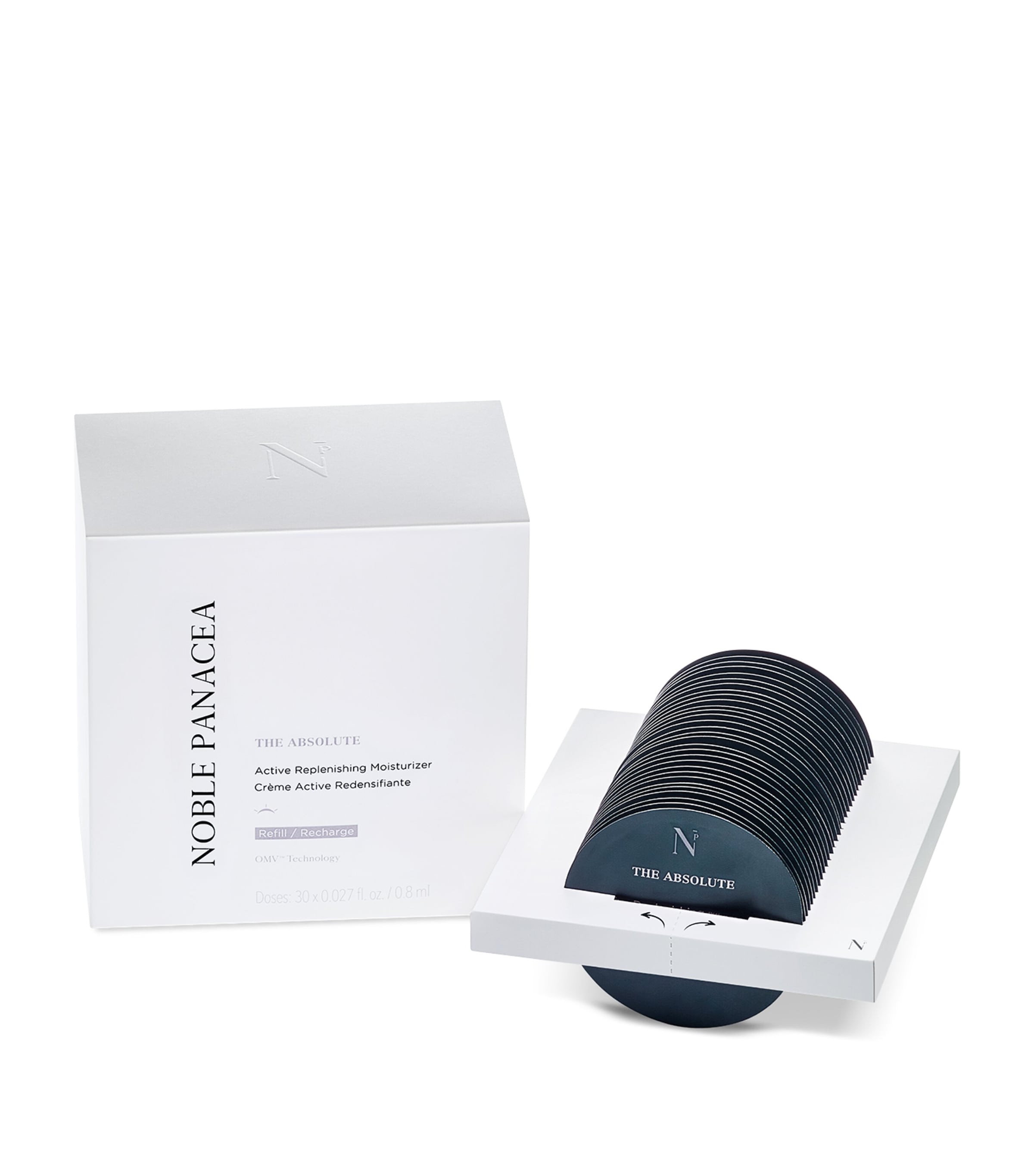 Noble Panacea The Absolute Active Replenishing Moisturizer Refill (30 x 0.8ml) | Skincare | Moisturisers | Day Creams | Beauty Gift Sets | Bath & Body Gift Sets | Designers | Noble Panacea