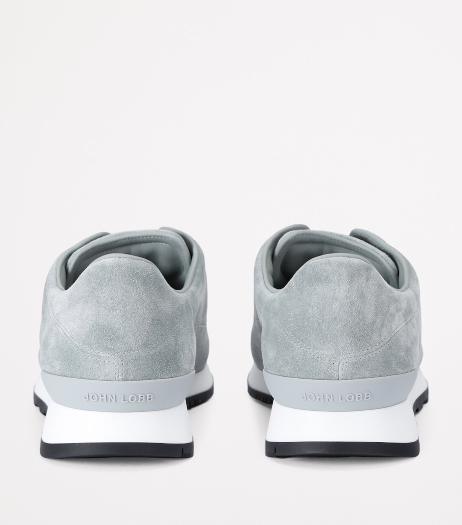 Suede Lift Slip-On Sneakers PALE BLUE Image 2