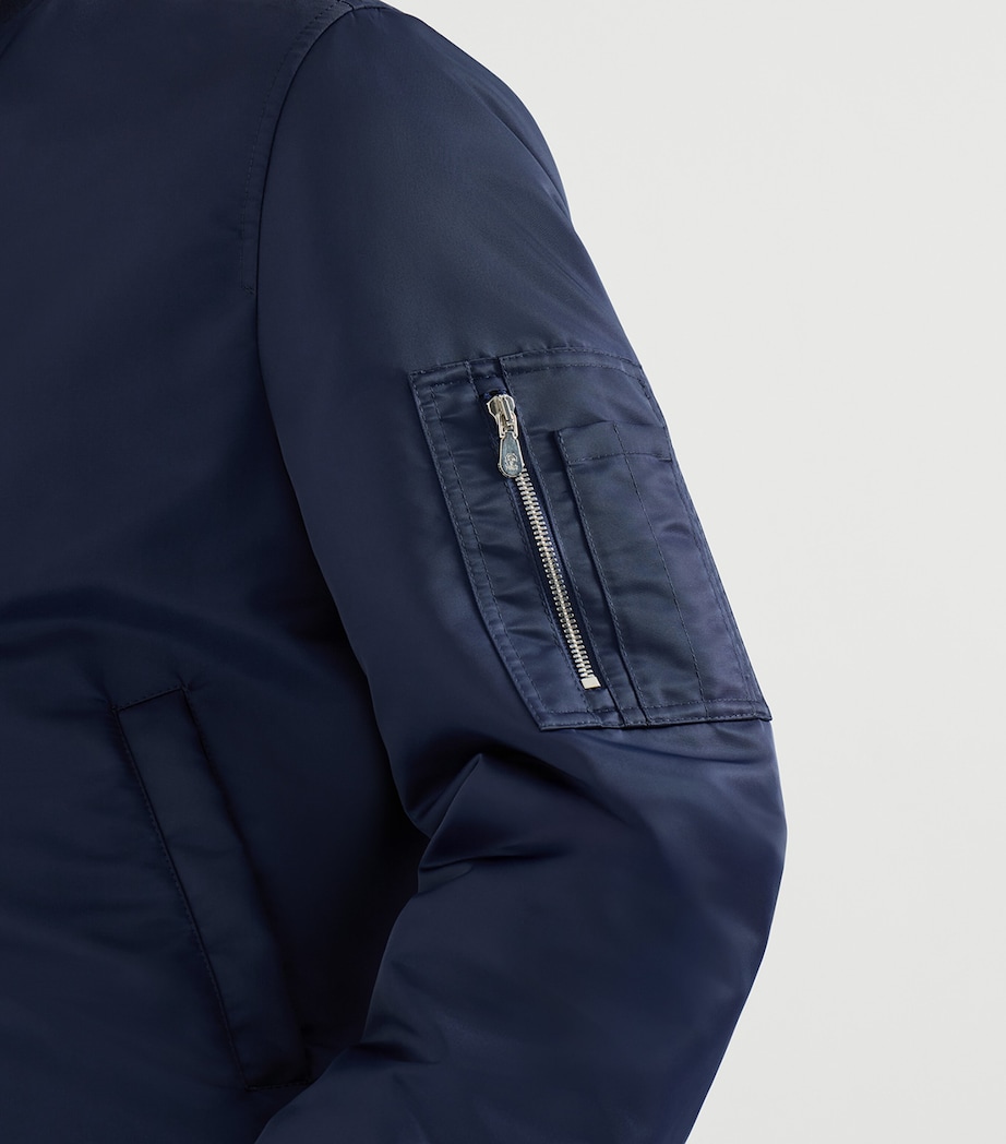 Brunello Cucinelli Mens Waterproof Bomber Jacket Image 6