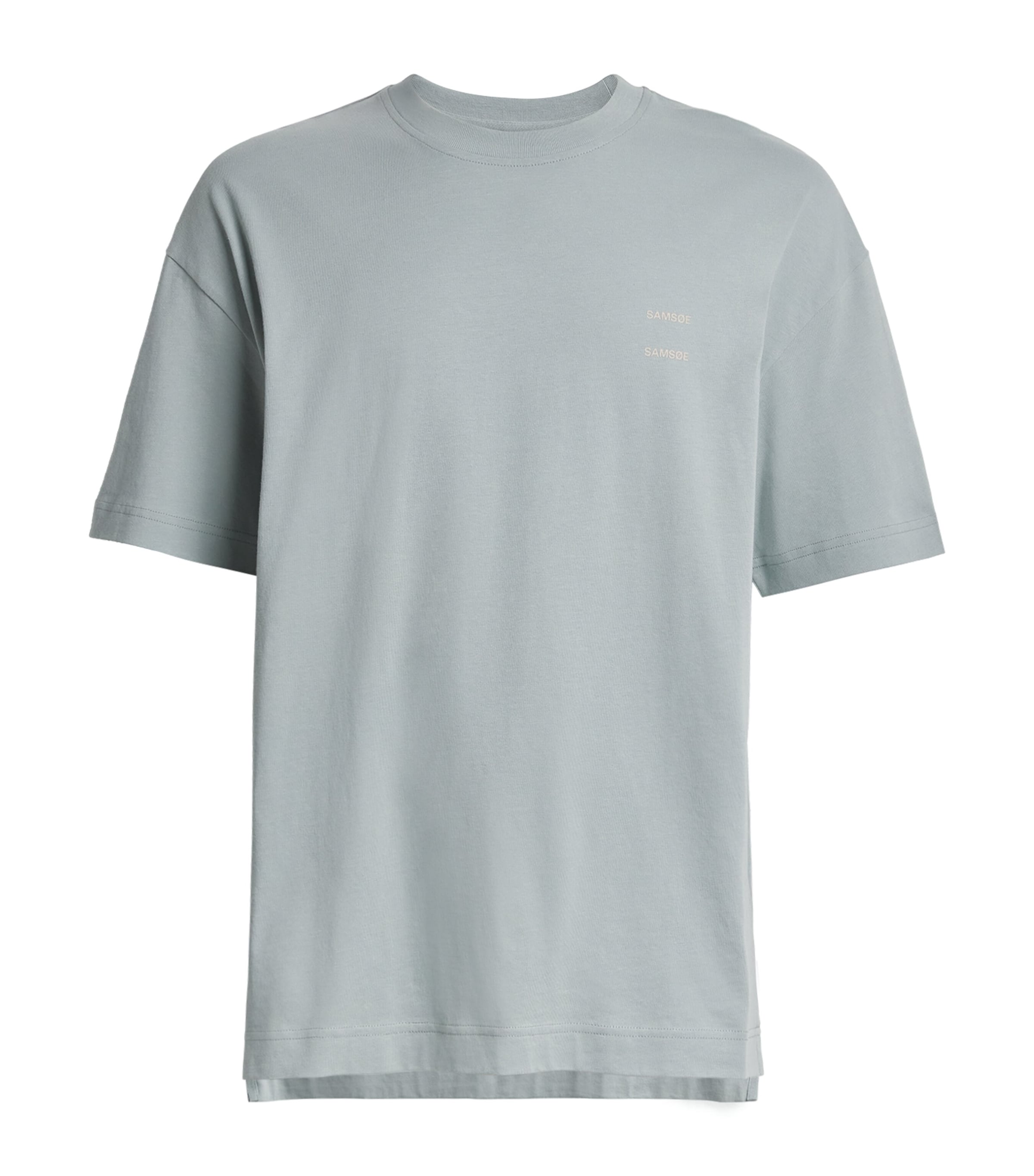 Tシャツ・カットソー SAMSOE SAMSOE JOEL T-SHIRT Samsøe Samsøe Joel Organic Cotton T-Shirt Salute Navy at
