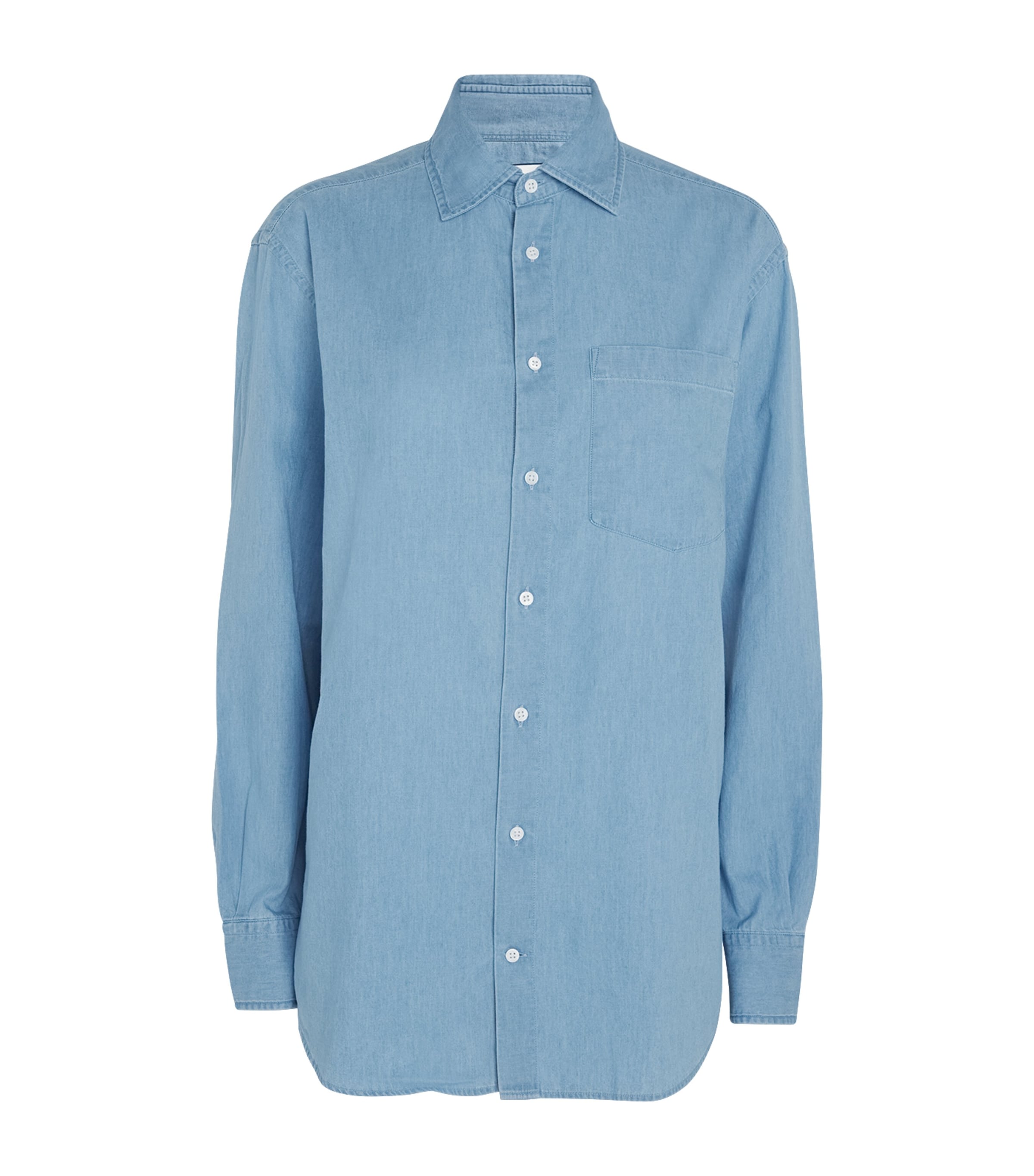 Shop With Nothing Underneath The Chessie Shirt In Blue