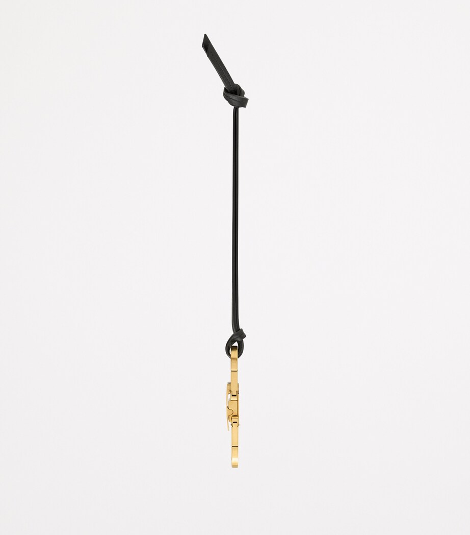 Saint Laurent Leather Kiss Kiss Key Chain Image 2