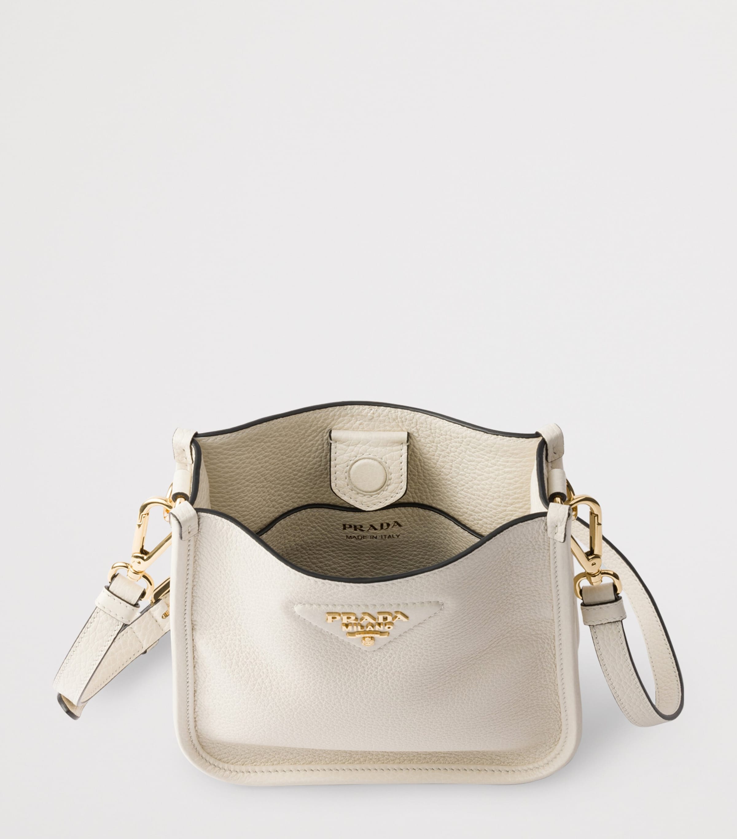 Prada Mini Leather Shoulder Bag Image 4
