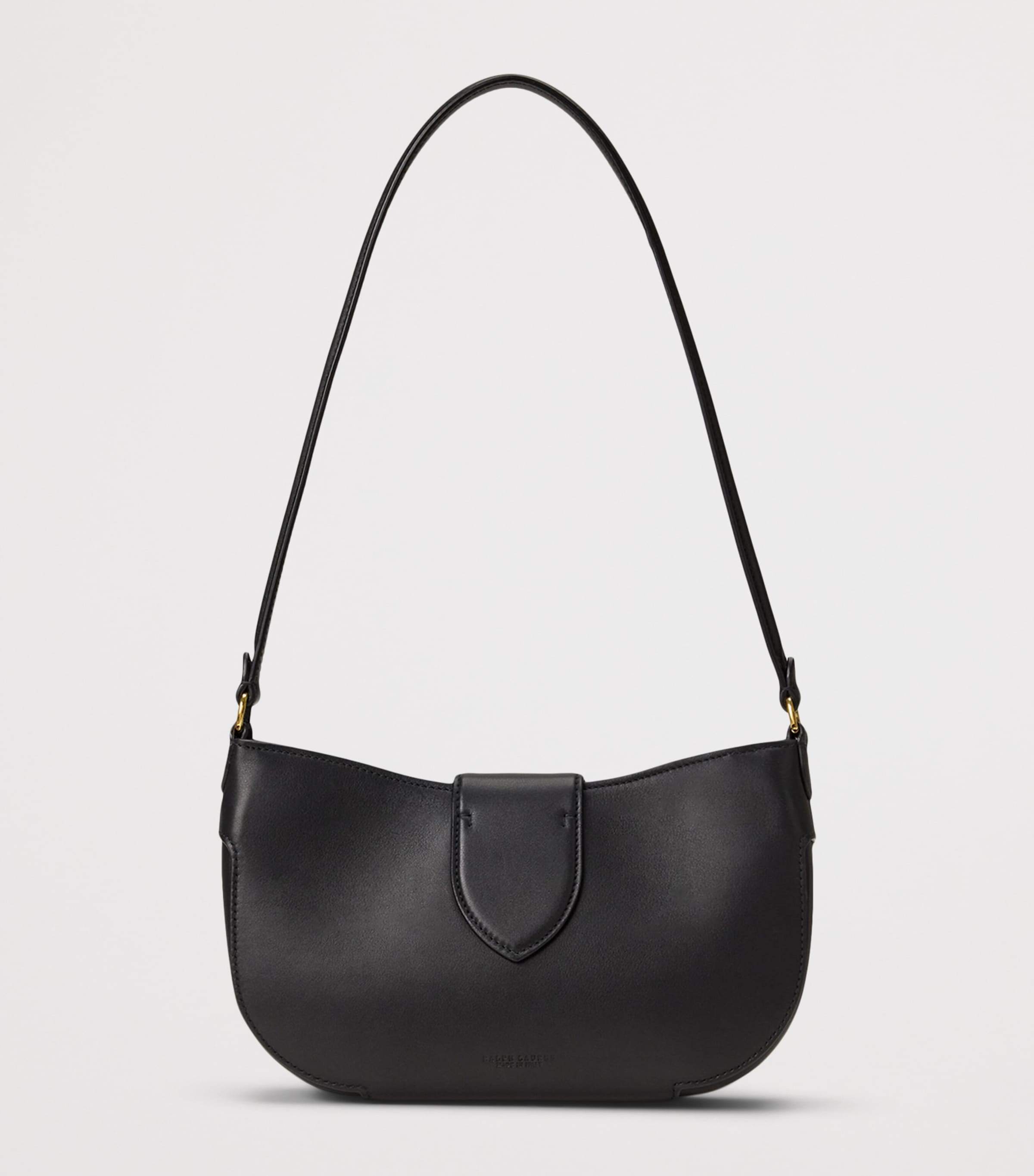 Ralph Lauren Collection Small Calfskin Ricky Shoulder Bag Black Image 2