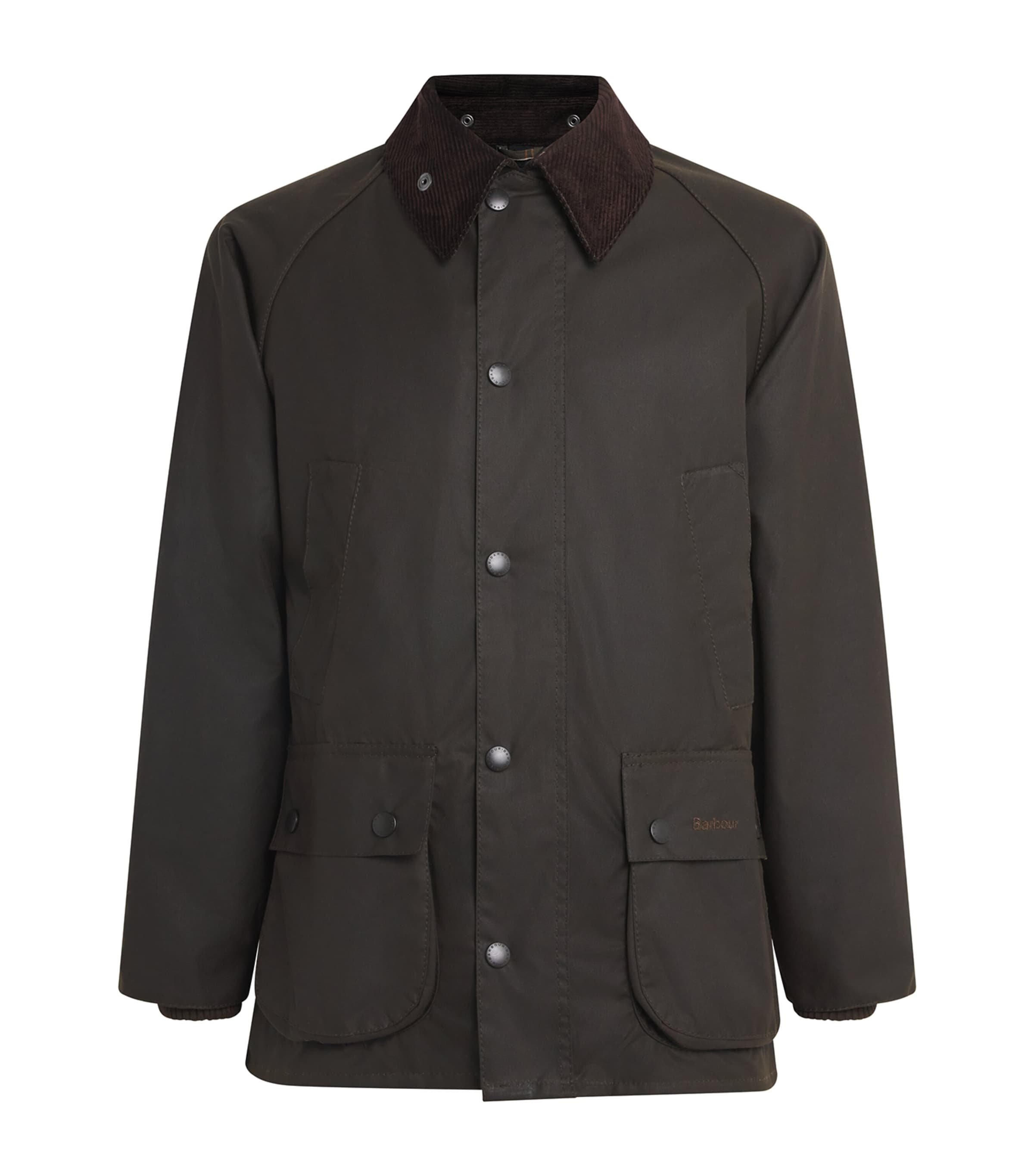 Waxed Bedale Jacket OLIVE Image 1