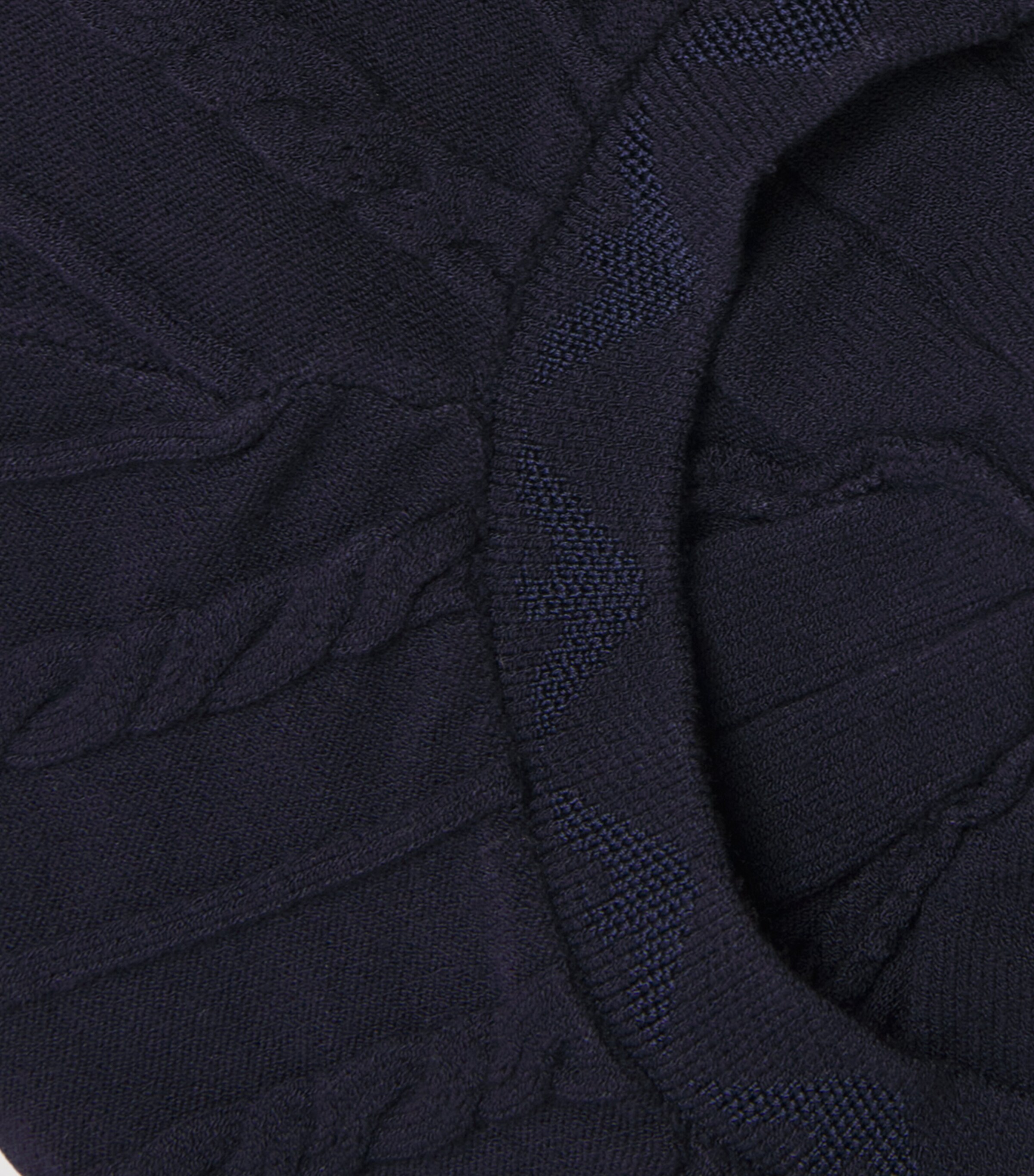 Emporio Armani Kids Cable-Knit Beanie Ic Blu Nvy Ea Image 3