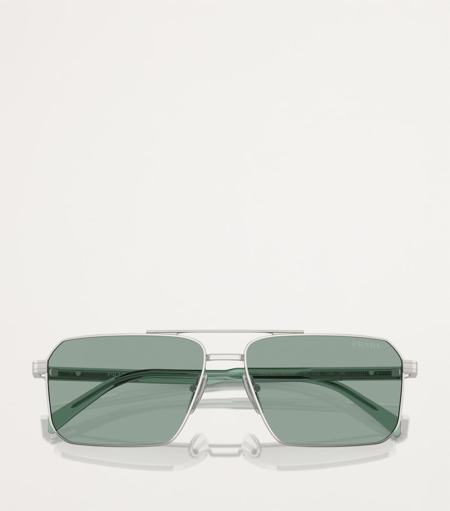 Steel PR A57S Sunglasses 1BC10G Image 5