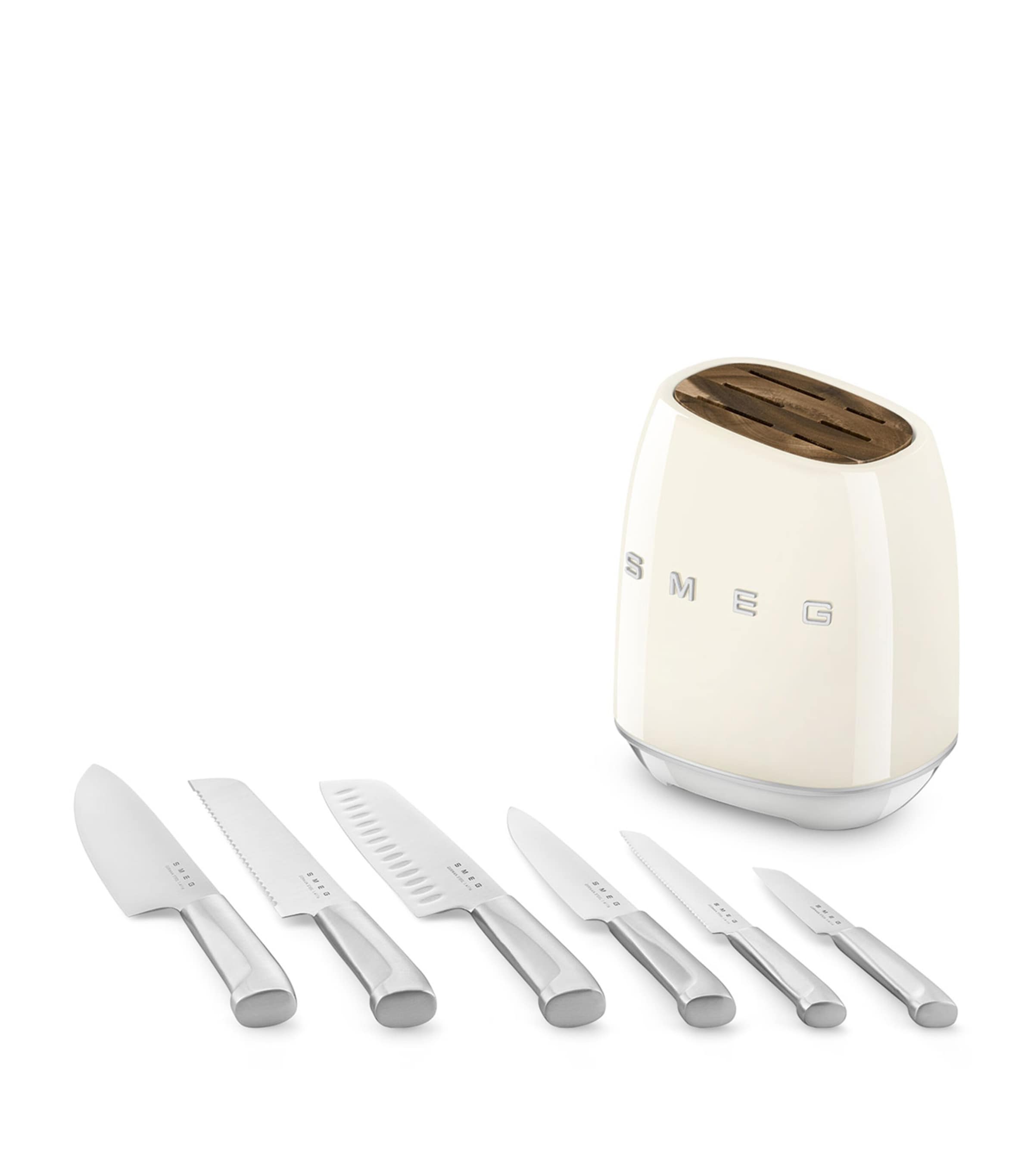 Knife Block Set CREAM Image 2