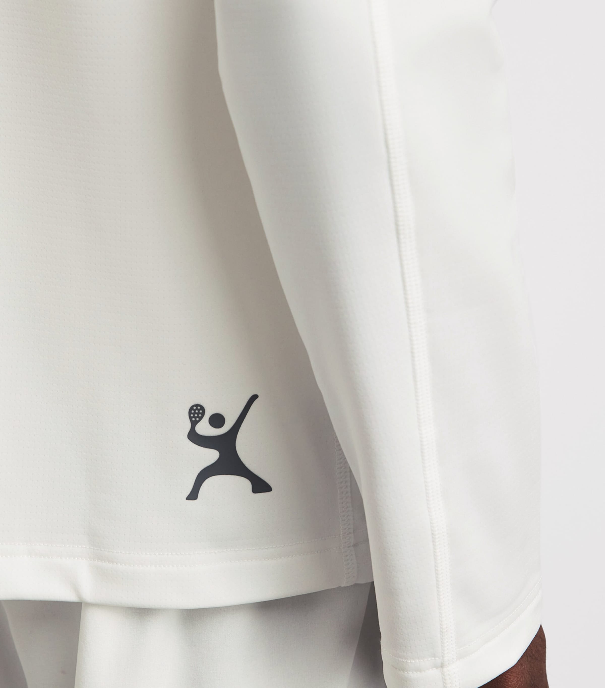 Pulco Studios Mens Full Zip Training Hoodie White Image 3