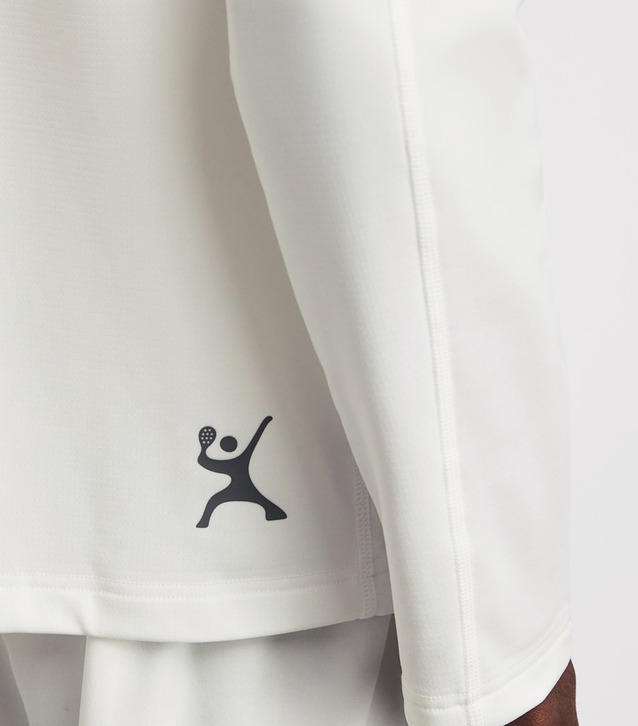 Pulco Studios Mens Full Zip Training Hoodie White Image 3