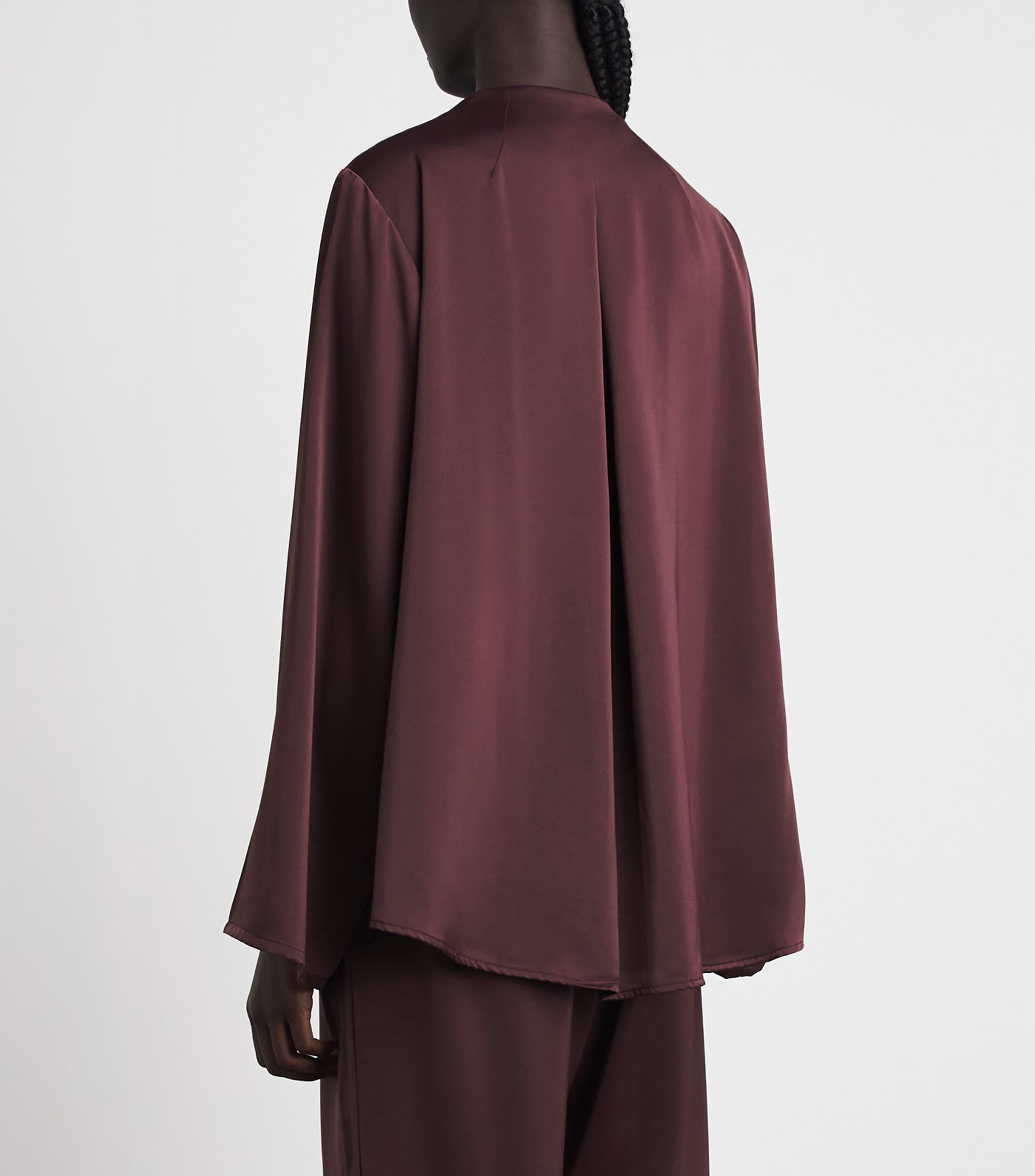 Stylein Womens V-Neck Marby Blouse Bordeaux Image 5