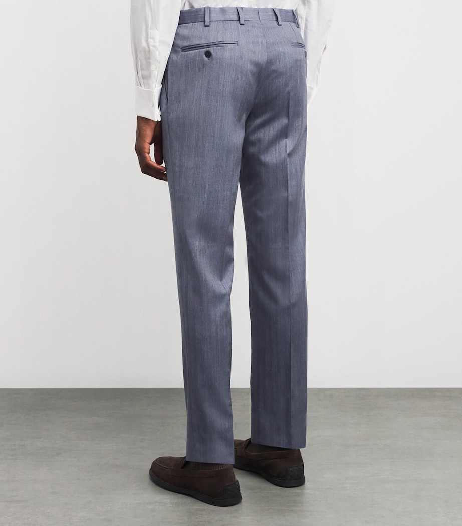 Wool Journey Straight Trousers 4545 Image 4