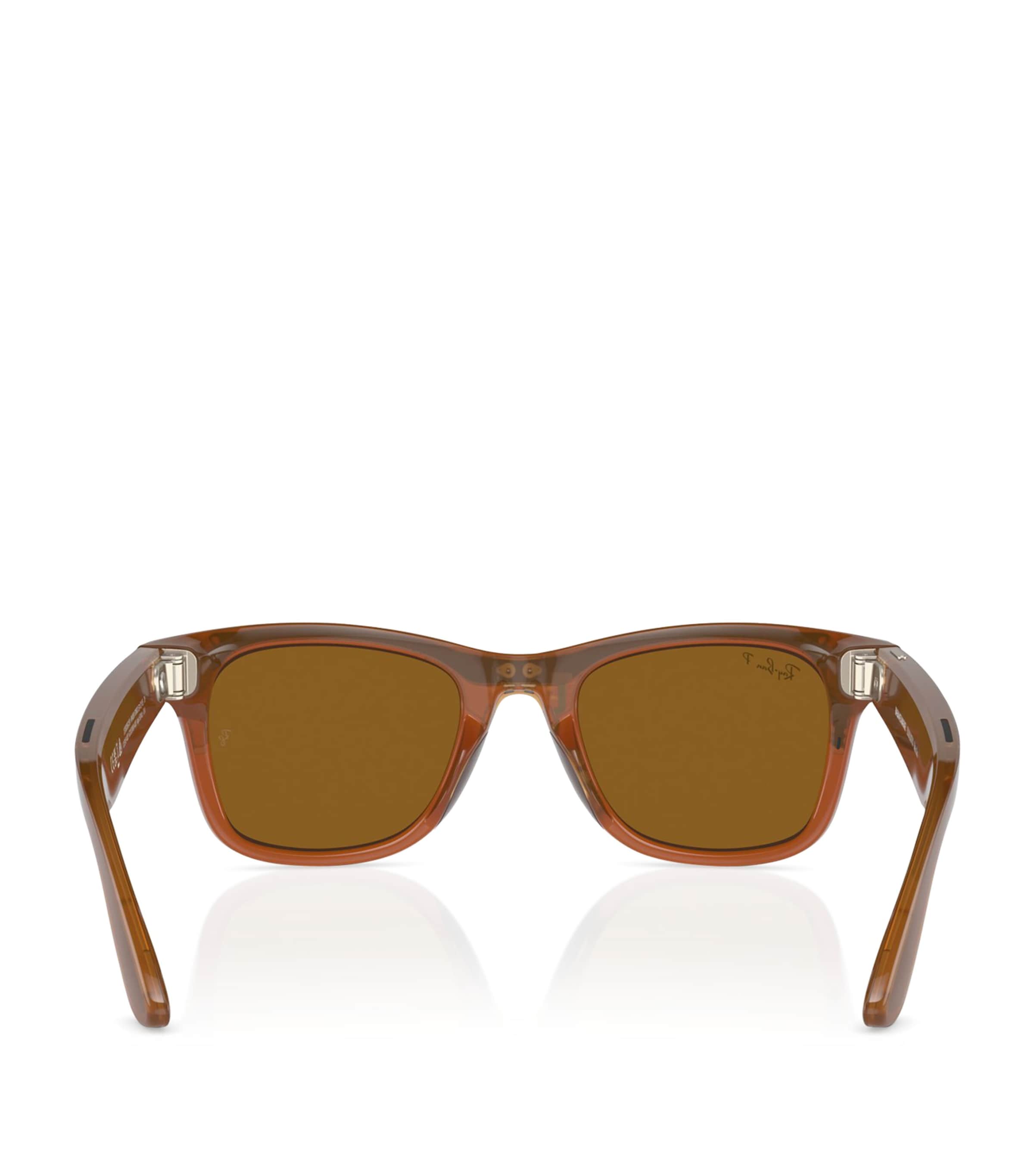 x Meta Large Smart Wayfarer Sunglasses 670683 Image 4