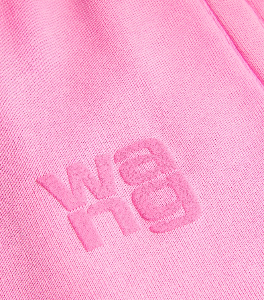 Fleece-Lined Logo Sweatpants 936C WASHED LOTUS Image 5