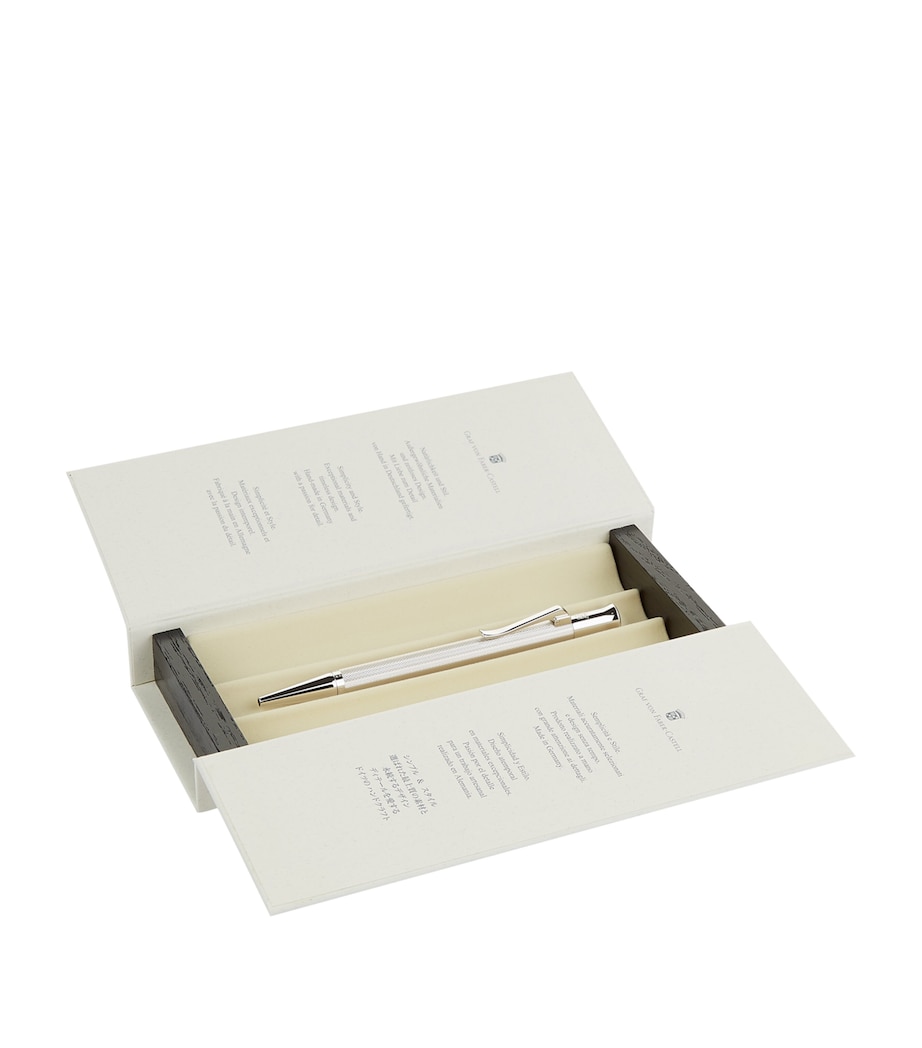 Guilloche Ballpoint Pen SILVER Image 2