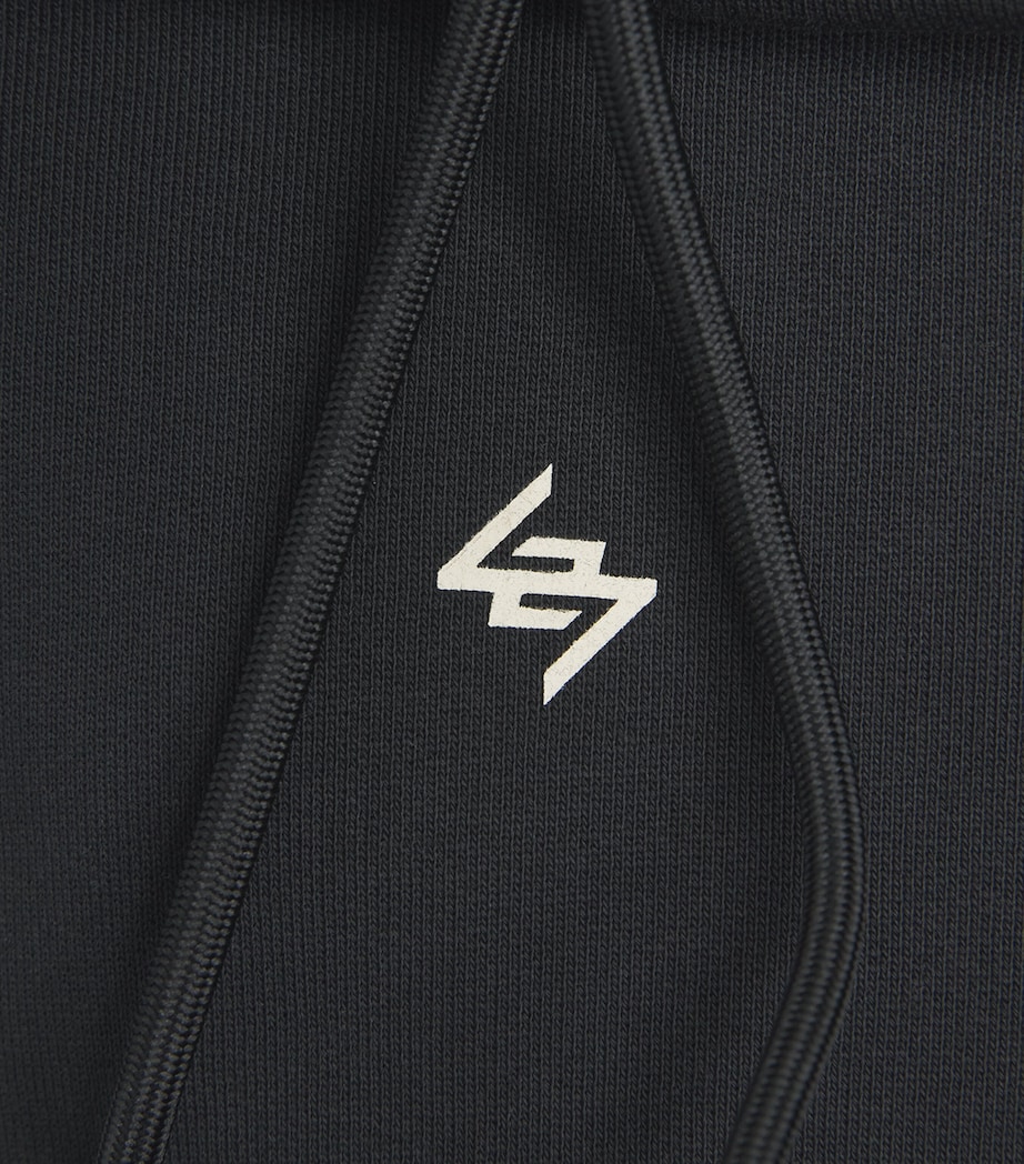 Represent 247 Mens Cotton 247 DNA Hoodie Jet Black Image 6