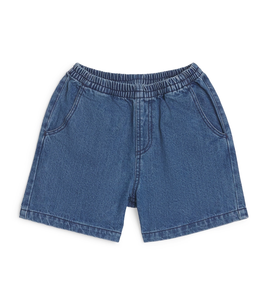 Denim Magot Shorts (5-10 Years) DENIM BLUE Image 1