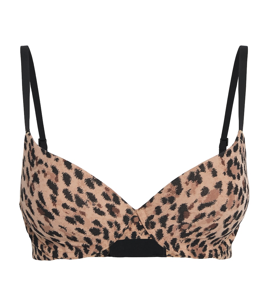 Fits Everybody T-Shirt Bra SIENNA JAGUAR PRINT Image 1