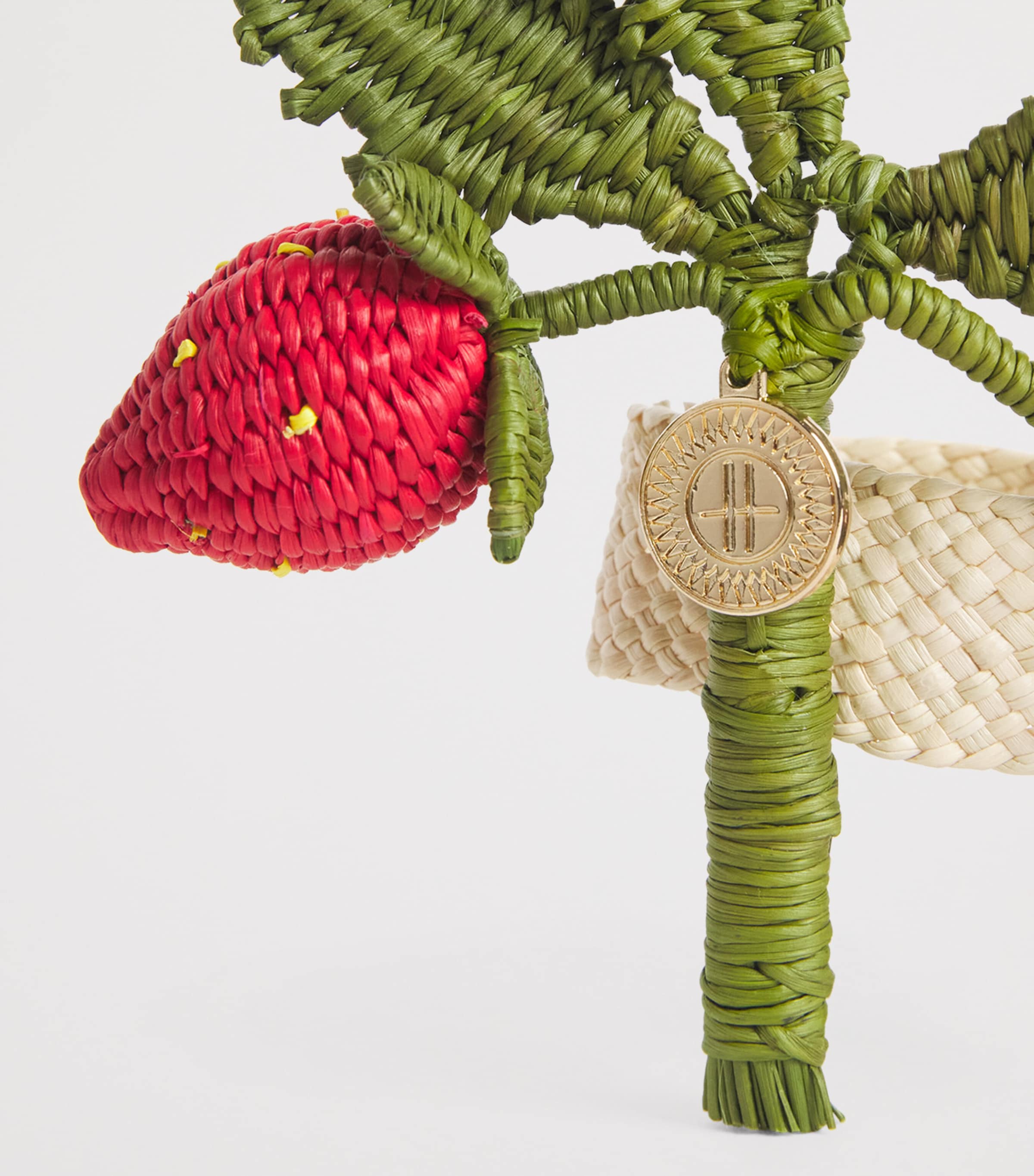 Harrods Strawberry Napkin Ring Red Image 2