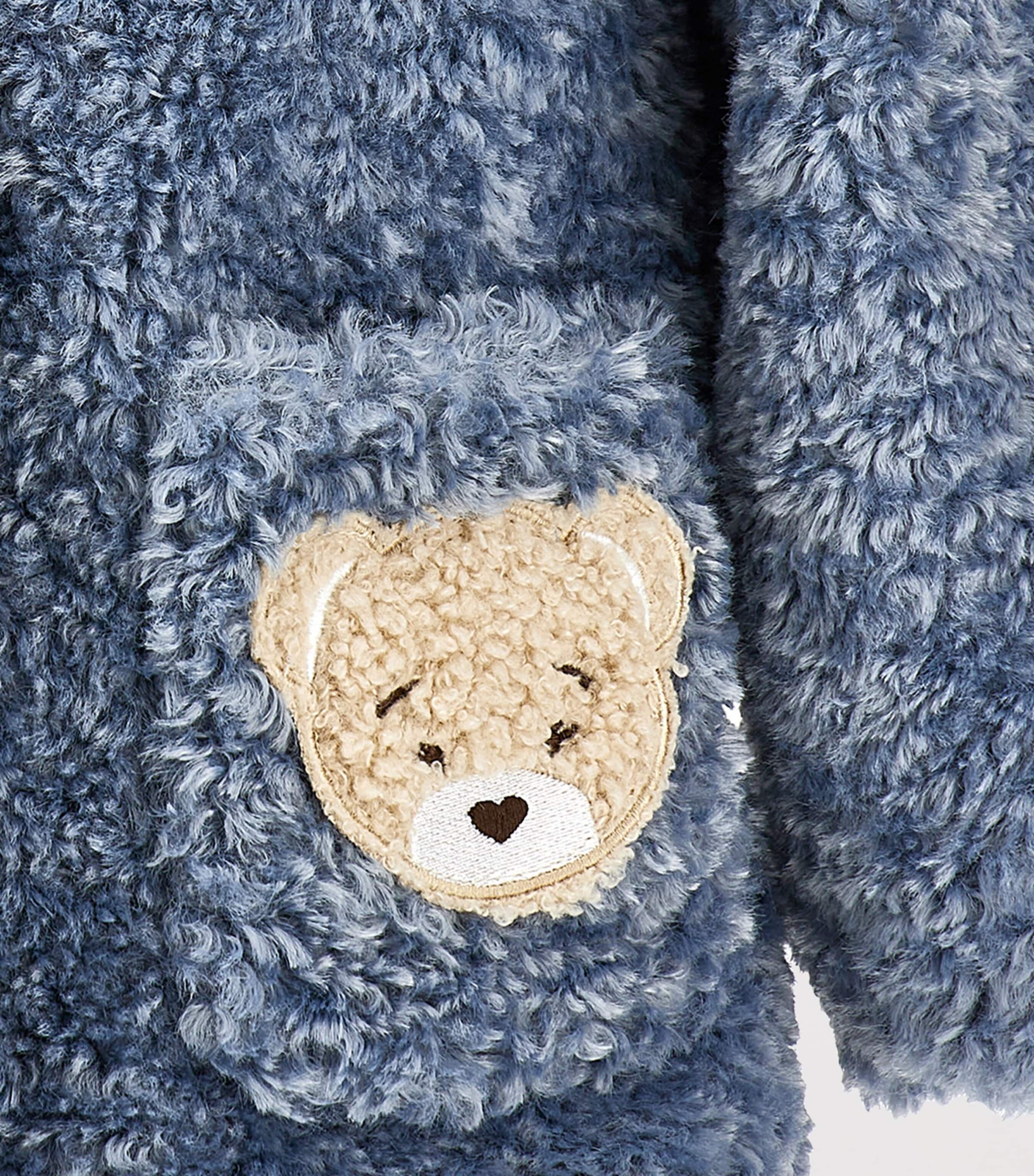 Faux Fur Embroidered Coat (3-36 Months) AVIO Image 3