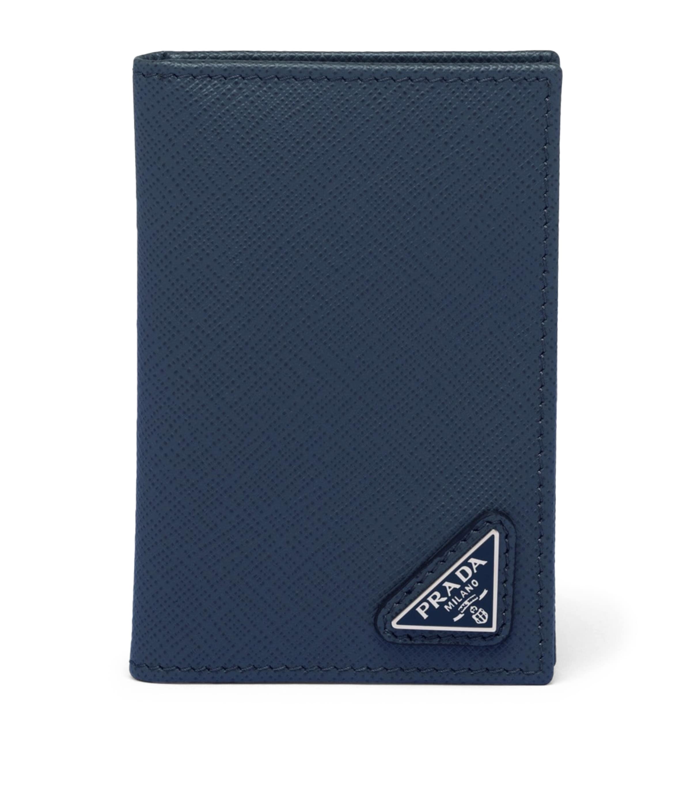 Saffiano Leather Bi-Fold Card Holder F0216 Image 1