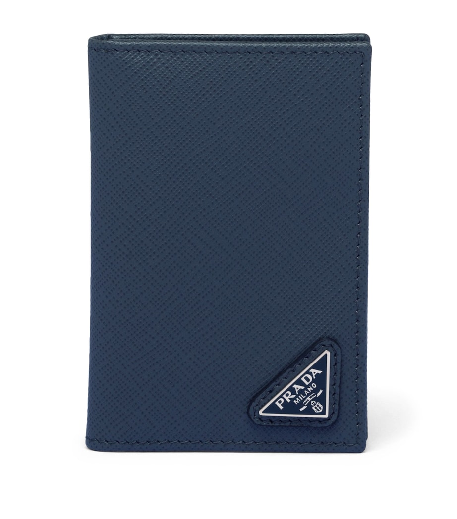 Saffiano Leather Bi-Fold Card Holder F0216 Image 1