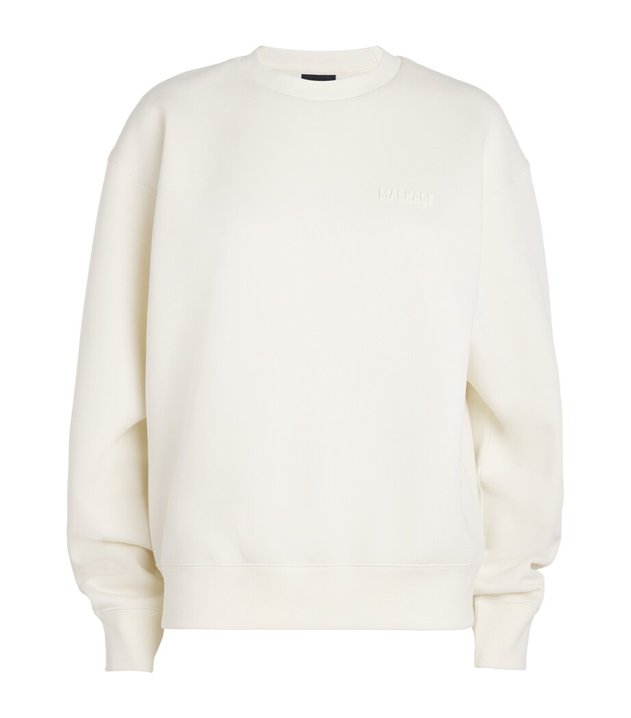 Cotton-Blend Julian Sweatshirt CREAM Image 1