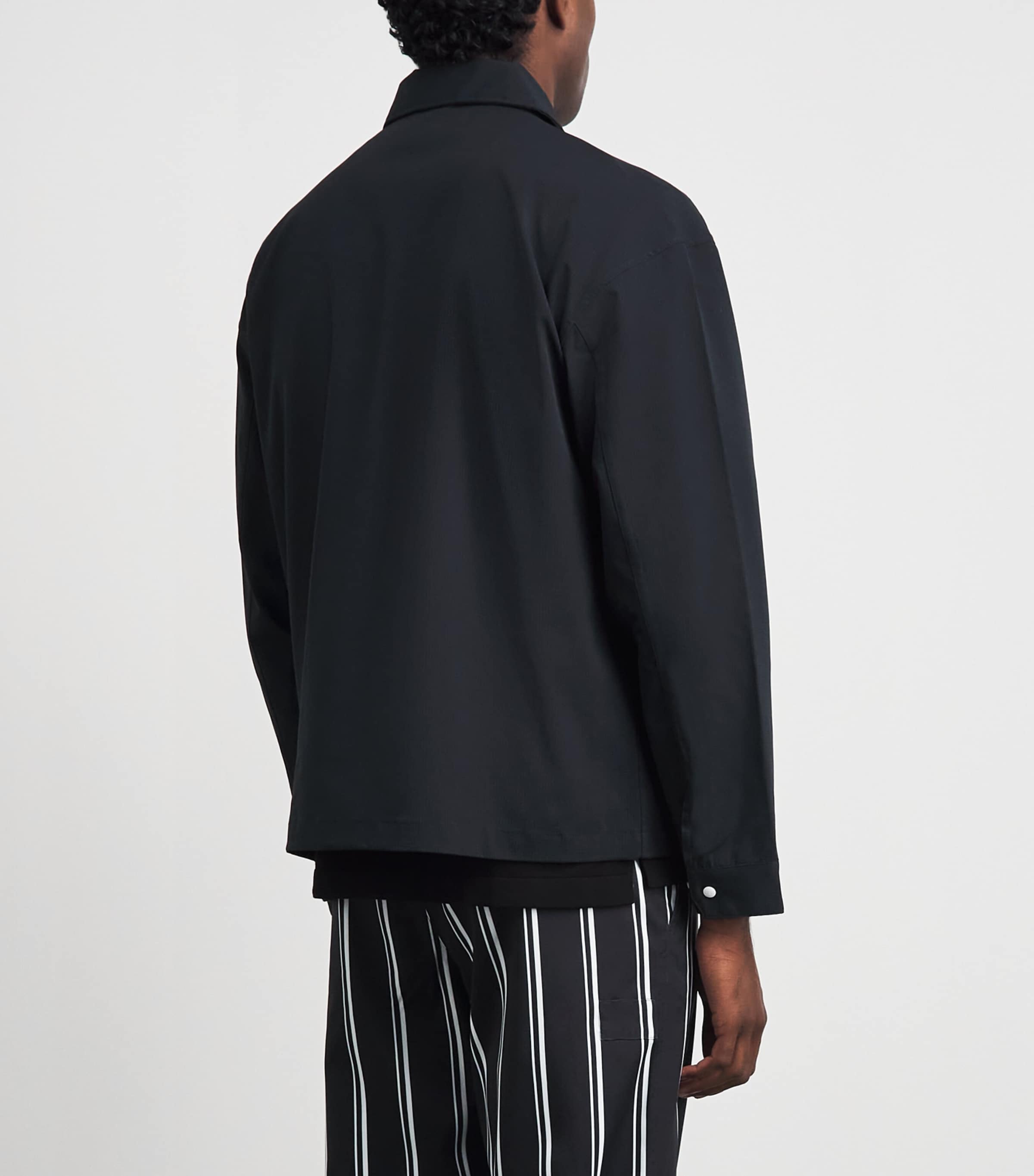 J Lindeberg Mens 30Y Cam Coach Jacket Black Image 5