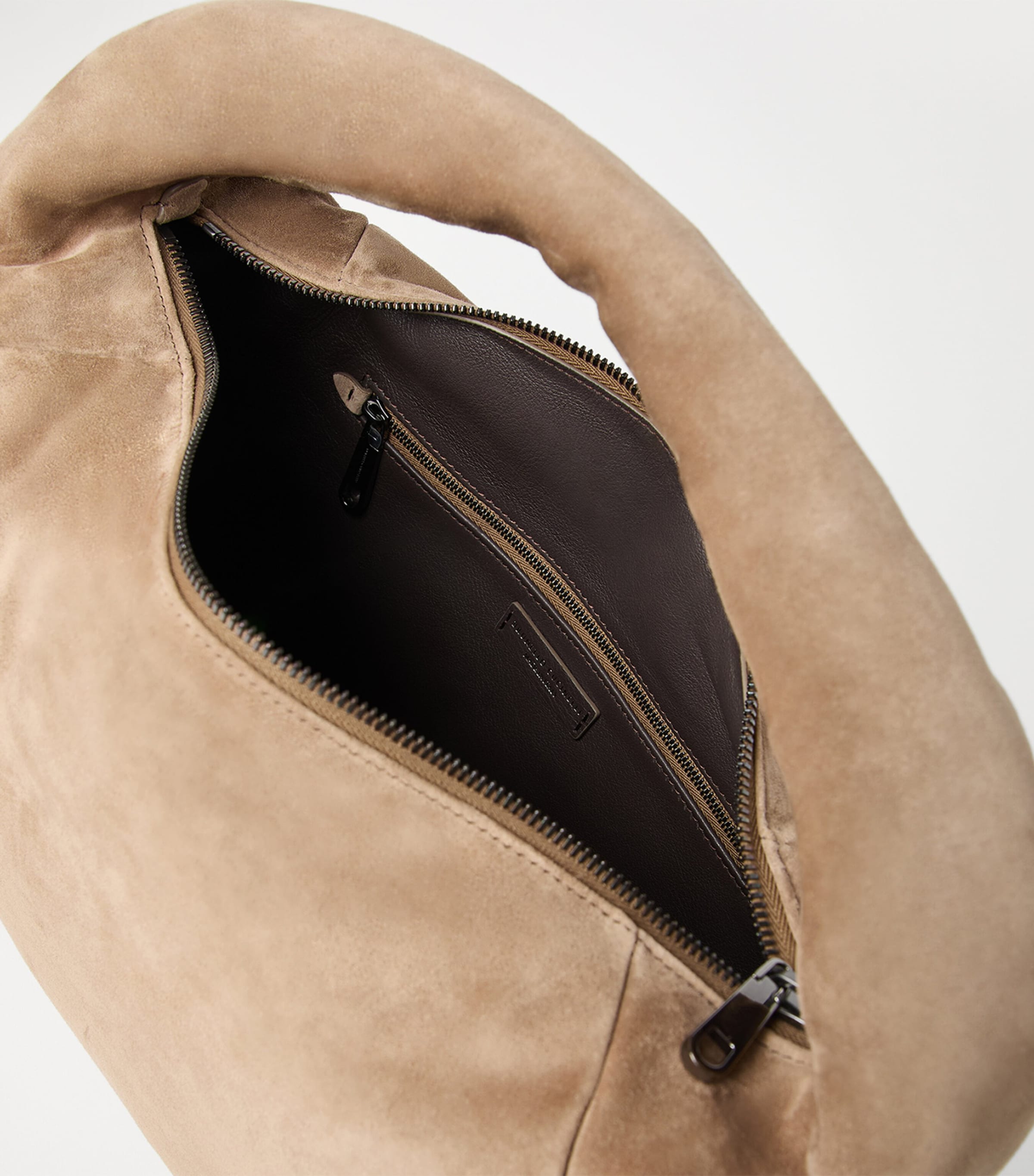 Suede Duo Top-Handle Bag C2767 Image 4