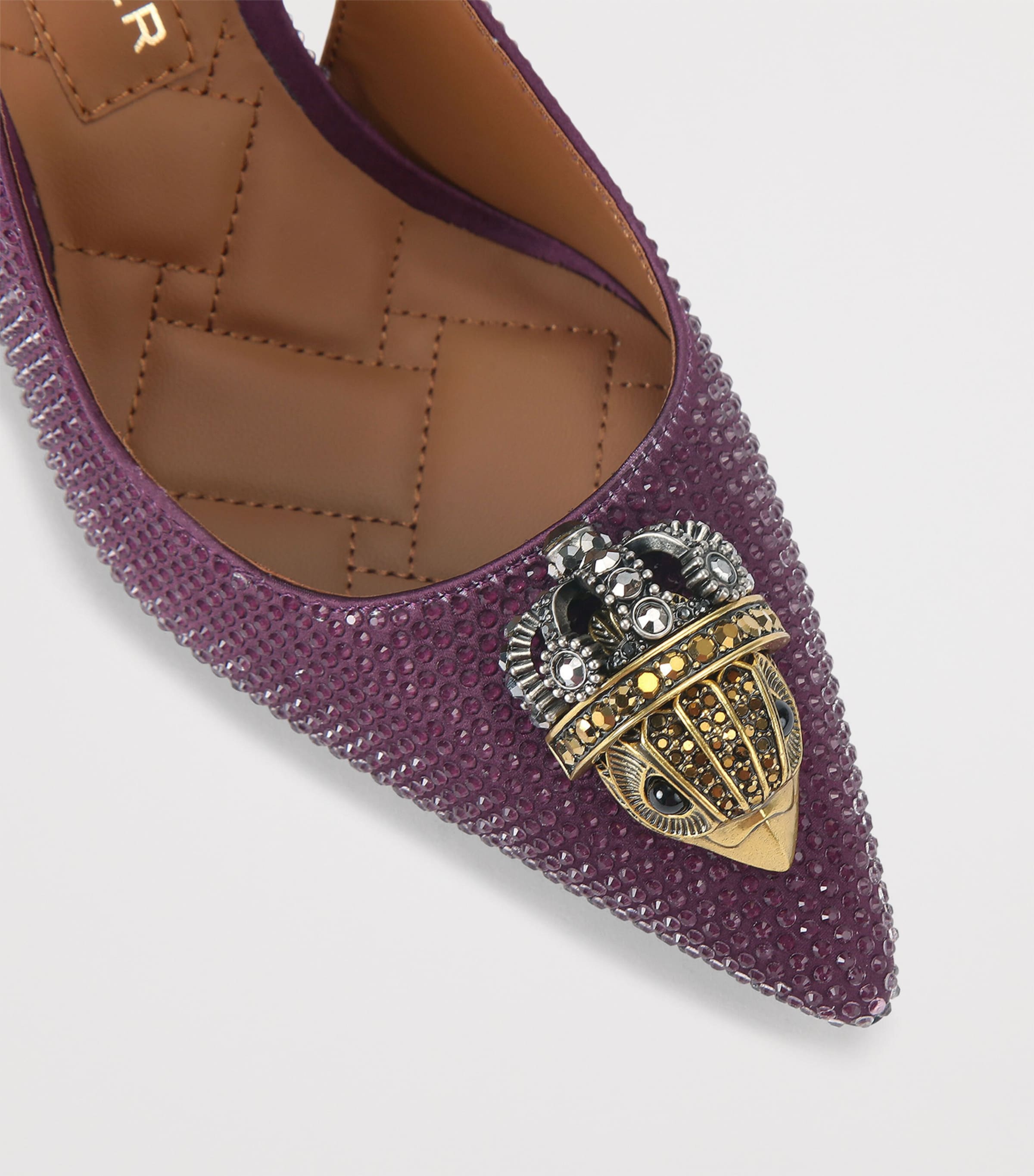 Crystal Embellished Belgravia Slingback Pumps PINK COMB Image 3