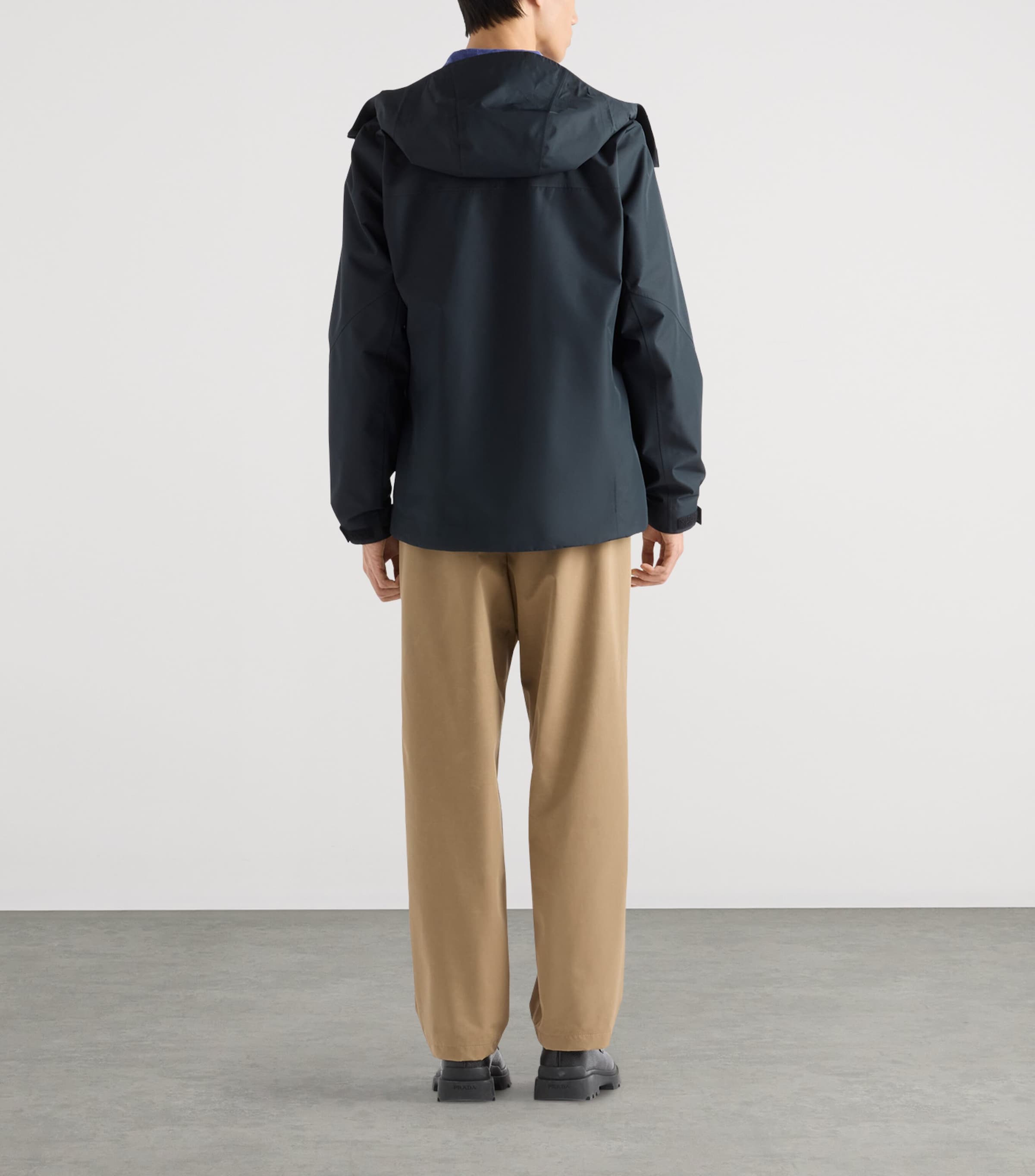 Technical Wide-Leg Trousers F0241 Image 5