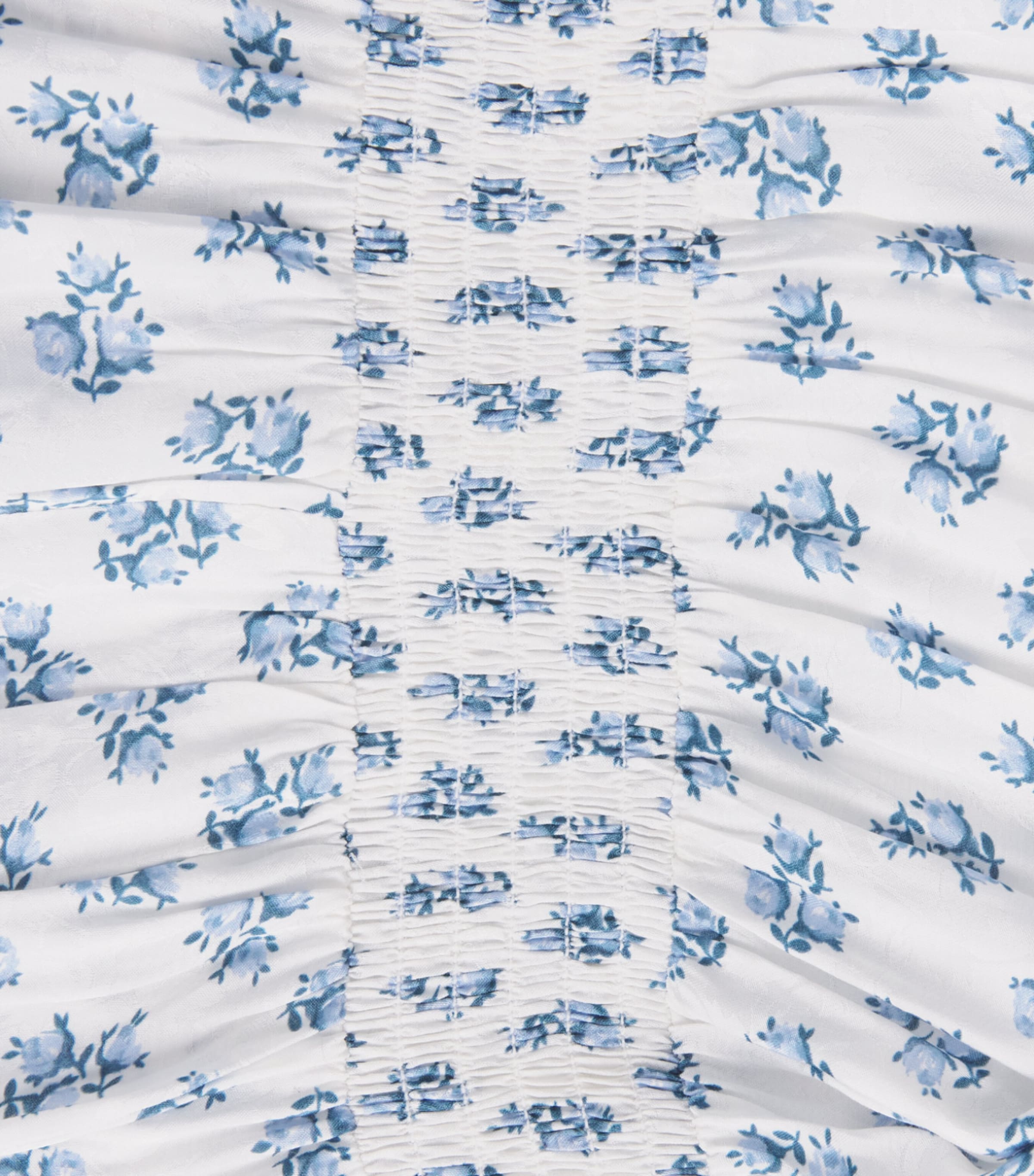 Maje Womens Floral Mini Dress Blue Small Flowers Image 6