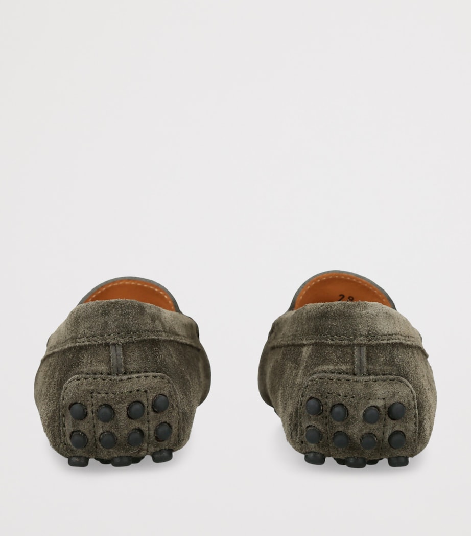 Suede Gommino Loafers KHAKI Image 2