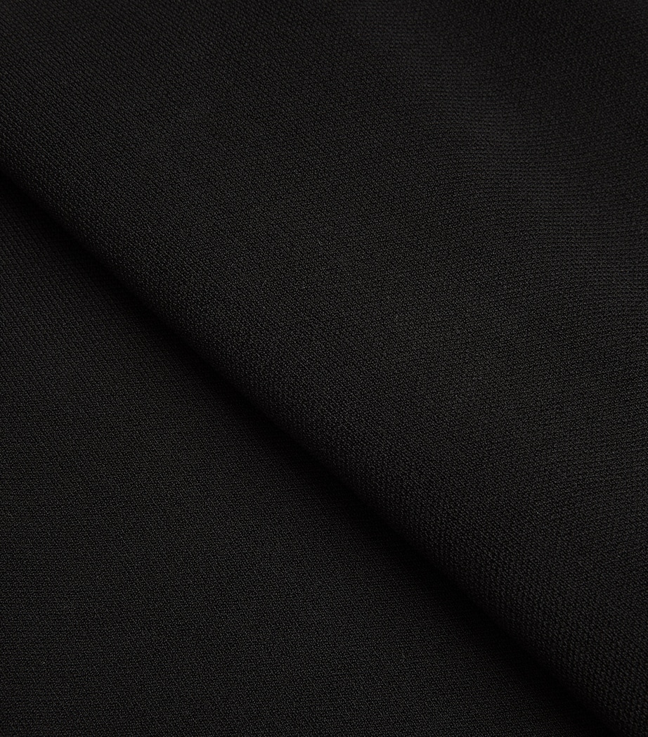 Square-Neck Crop Top BLACK Image 5