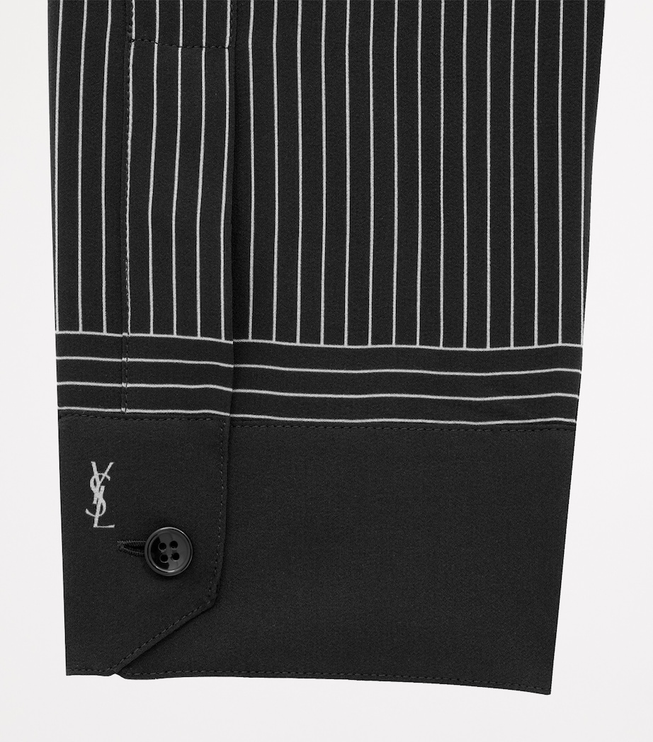 Silk Striped Cassandre Shirt 1095 Image 3