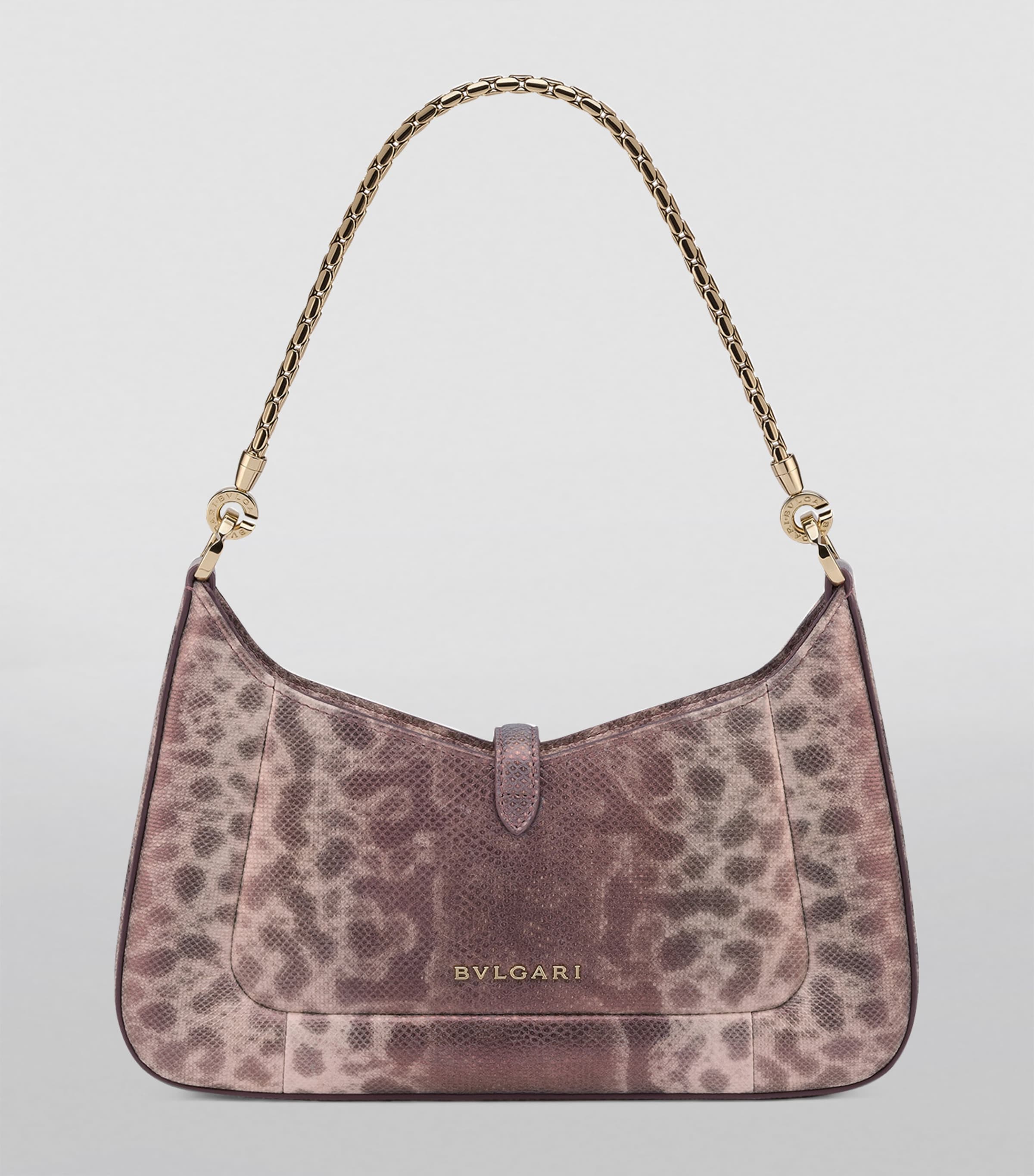 Small Karung Serpenti Baia Shoulder Bag BEIGE LIGHT Image 5