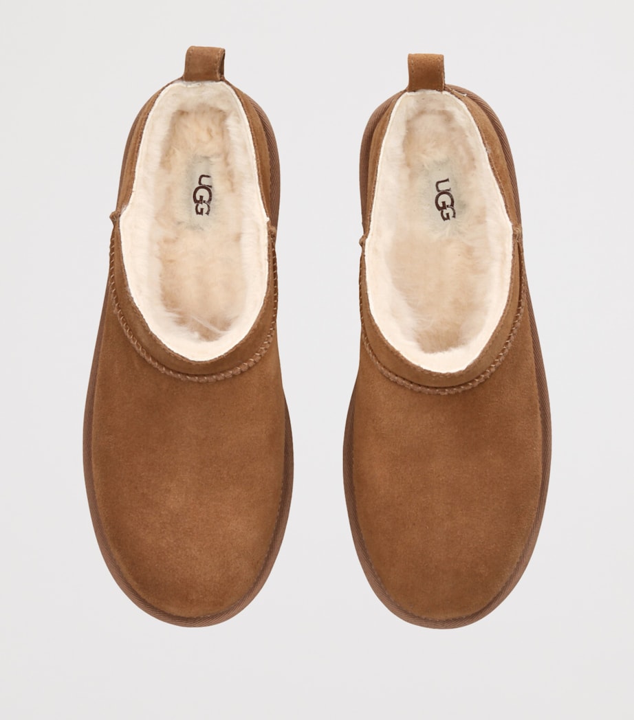 Suede Classic Micro Boots TAN Image 4